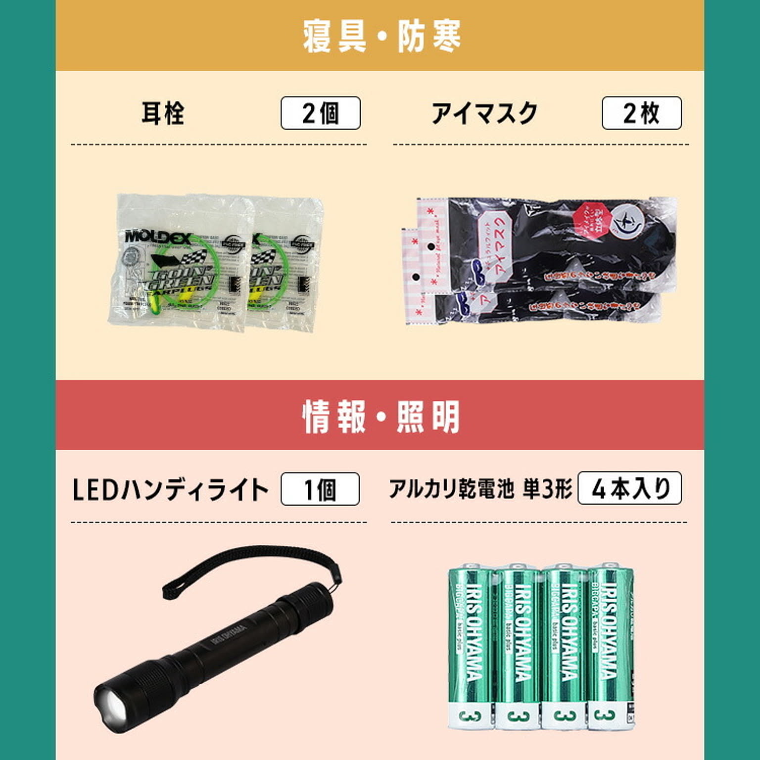 防災グッズ・耐震グッズ・防犯グッズ