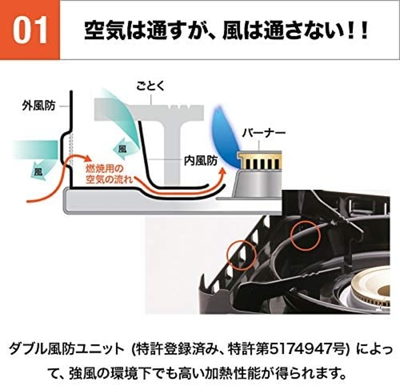 カセットコンロ