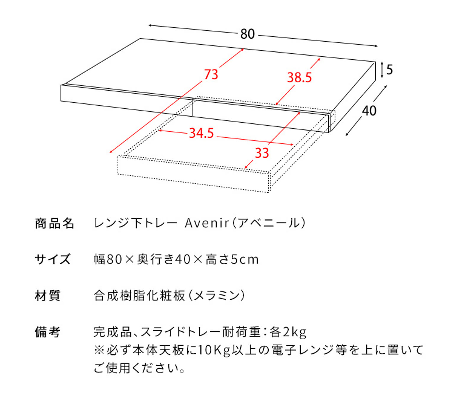 レンジ台・レンジラック