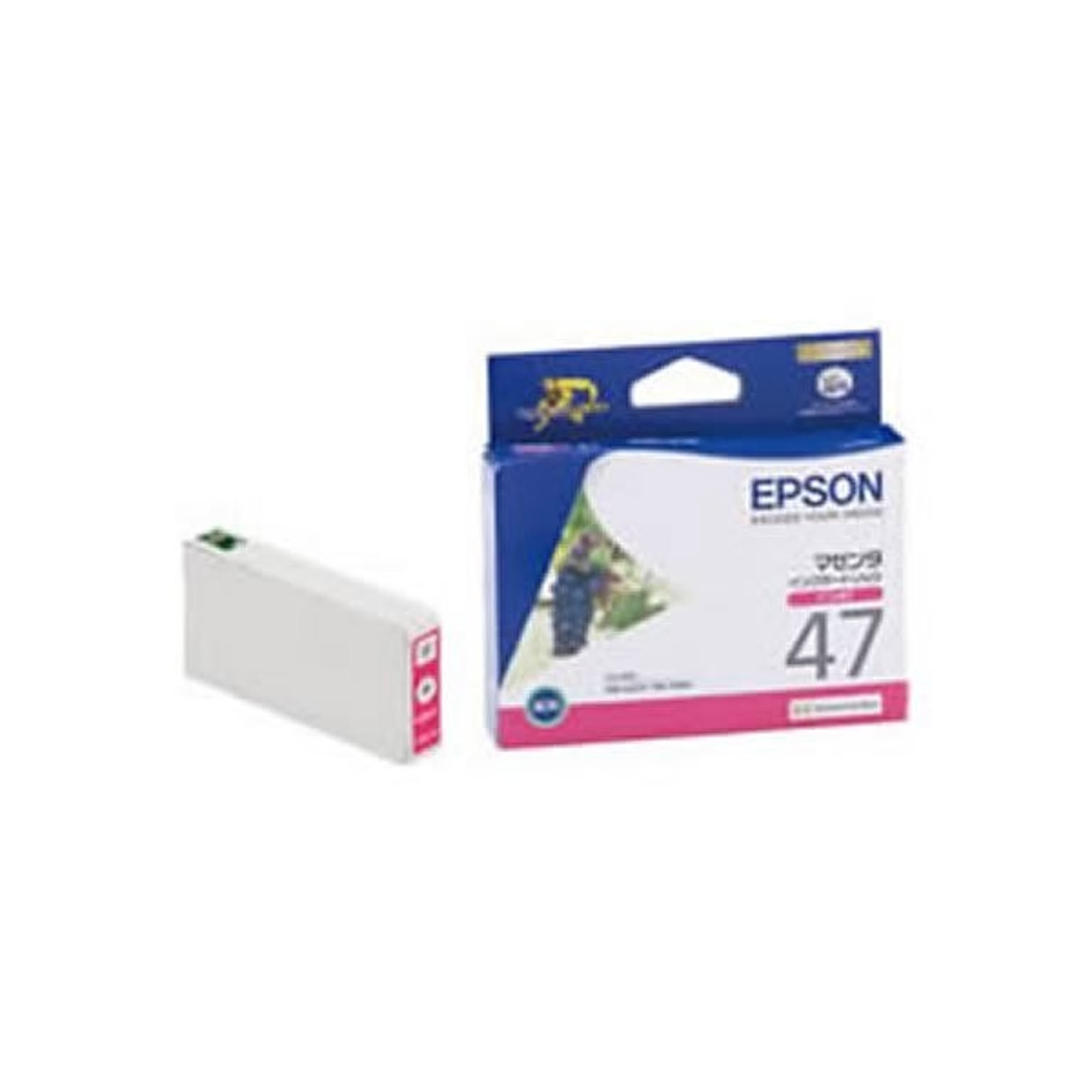 業務用5セット】【純正品】 EPSON エプソン インクカートリッジ/トナーカートリッジ 【ICM47 M マゼンタ】 ×5セット 通販  RoomClipショッピング