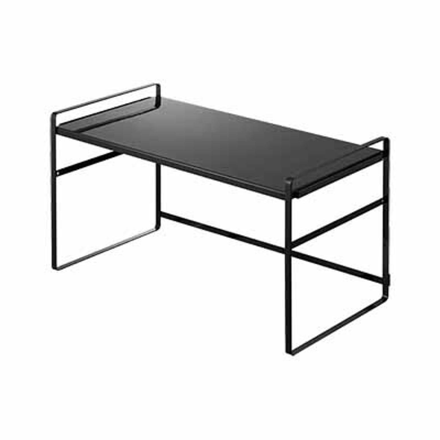 tower タワー(山崎実業) トースターラック ワイド ADJUSTABLE TOASTER RACK トースター台 トースター収納 トースター収納ラック キッチン2段棚 キッチン小物ラック
