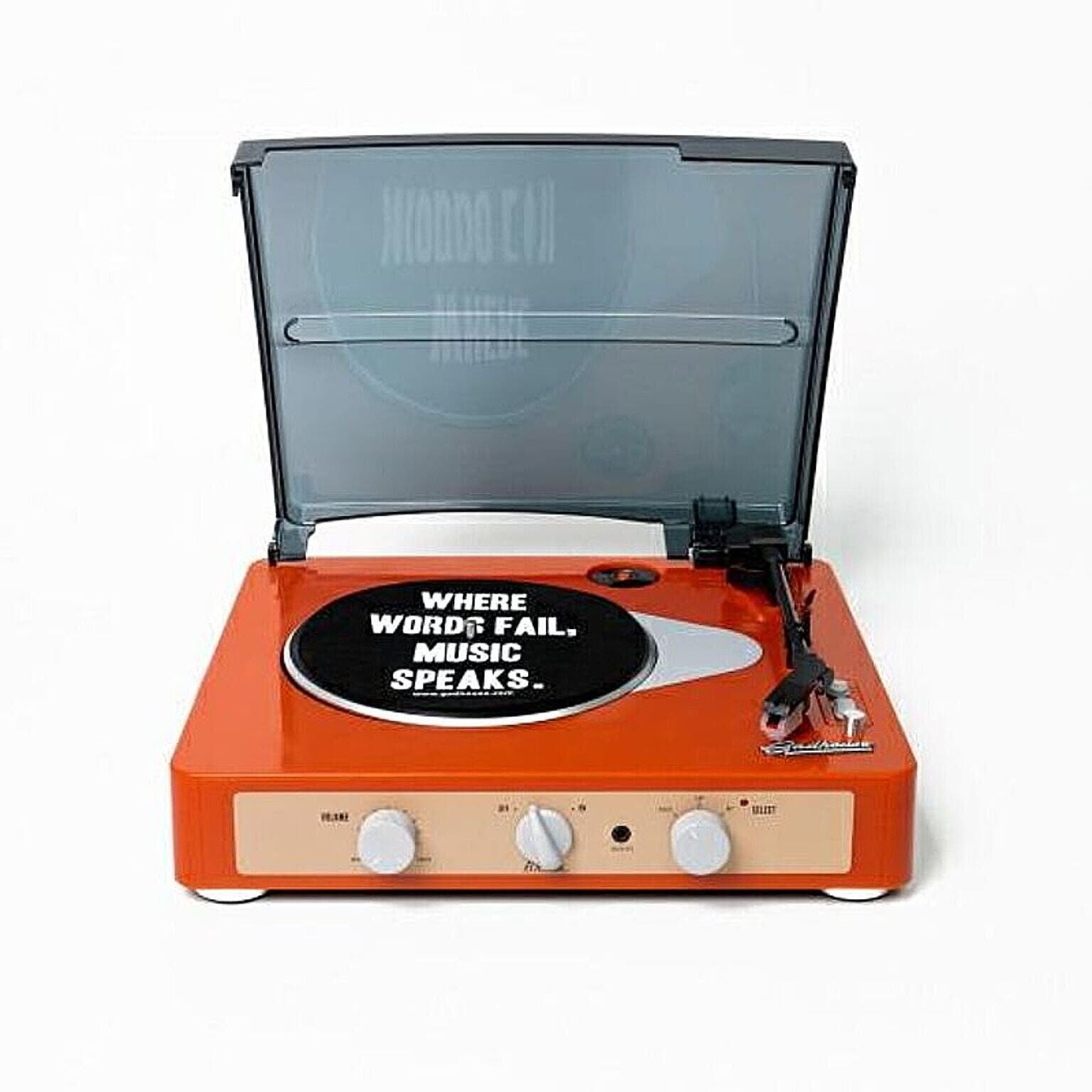 Brad Retro record player ブラッド レトロレコードプレーヤー GAD001 ターンテーブル/スピーカー内蔵/78回転対応/SP版対応/ベルトドライブ/Bluetooth