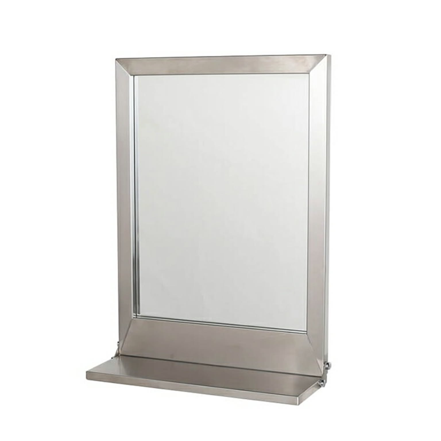 ウォールミラー STAINLESS STEEL FRAME MIRROR WITH BRACKET S RN-0413 幅370x奥行130x高さ500mm ダルトン