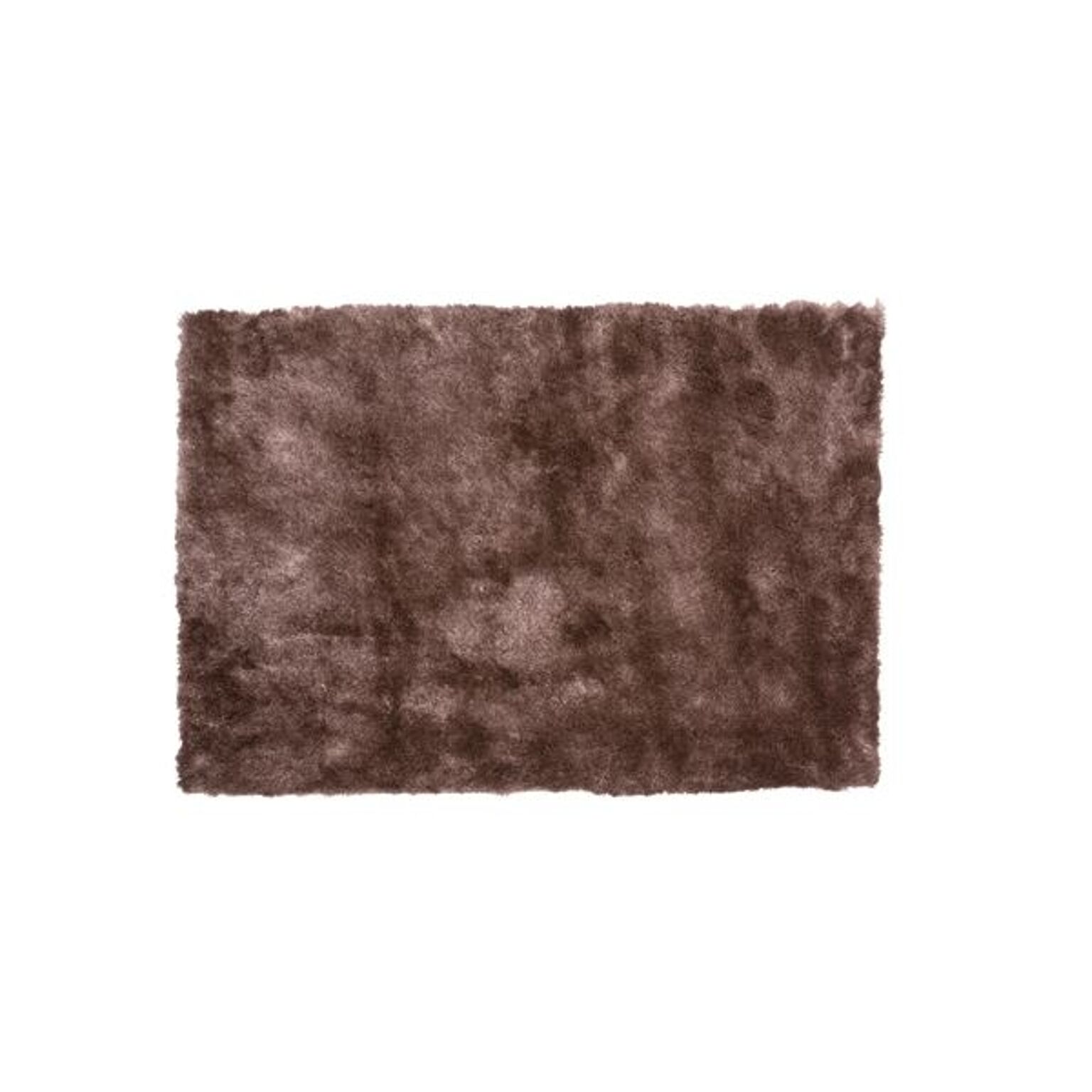 ラグマット 絨毯 90×130cm ブラウン 長方形 裏面 防滑加工 シャギーラグマット リビング ダイニング ベッドルーム 寝室