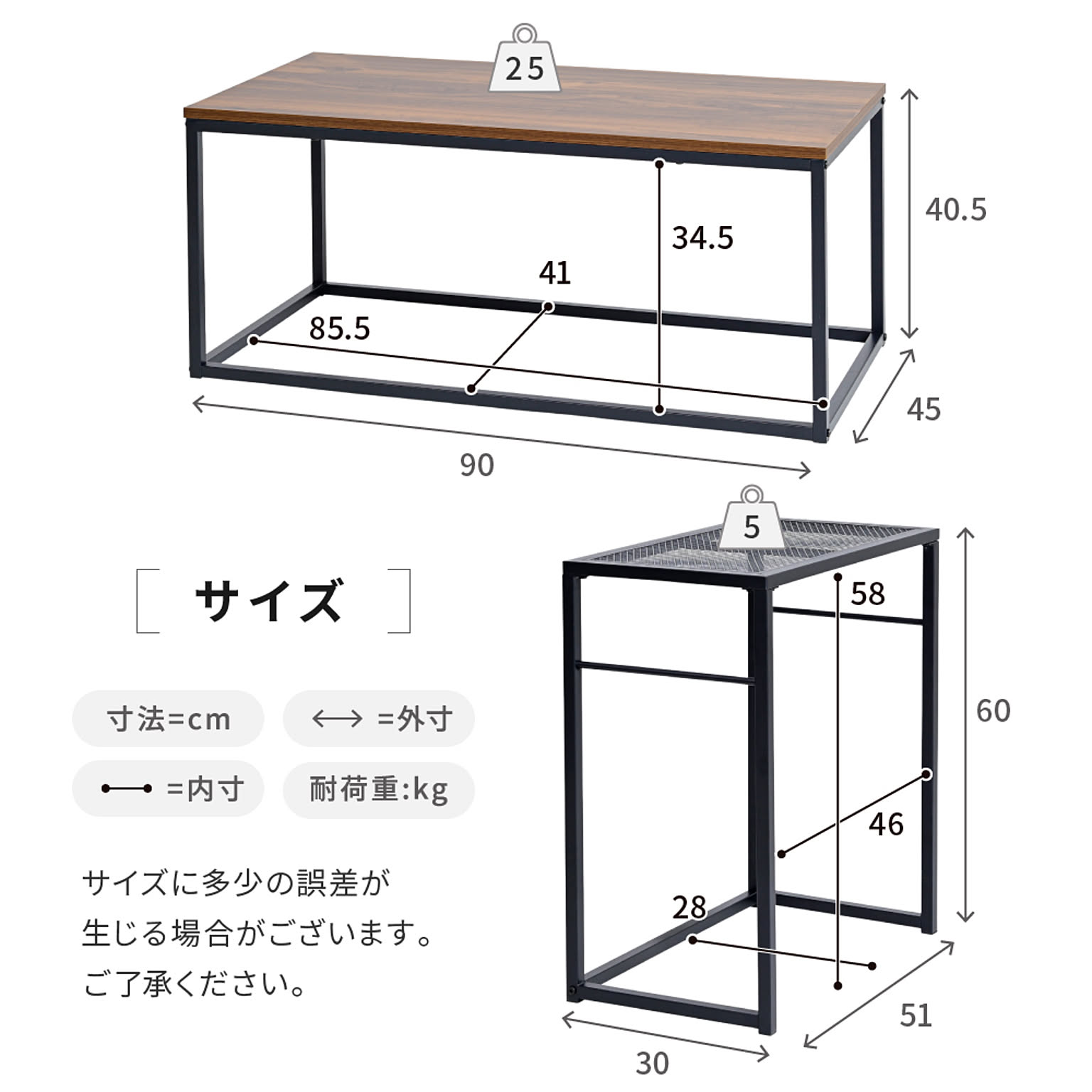 ネストテーブル