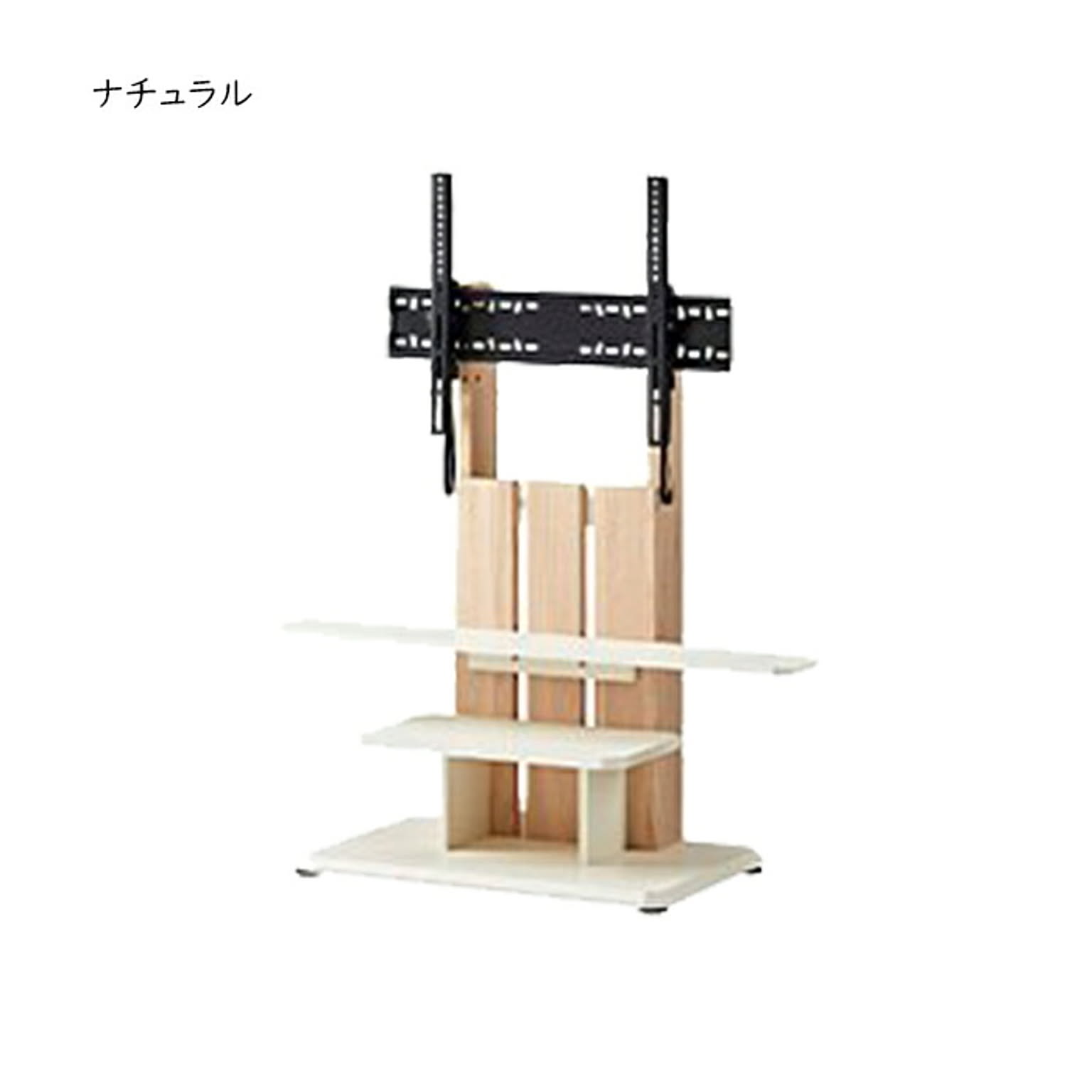 テレビスタンド 組立式 WS-C690 幅100x奥行44x高さ112.5cm 朝日木材