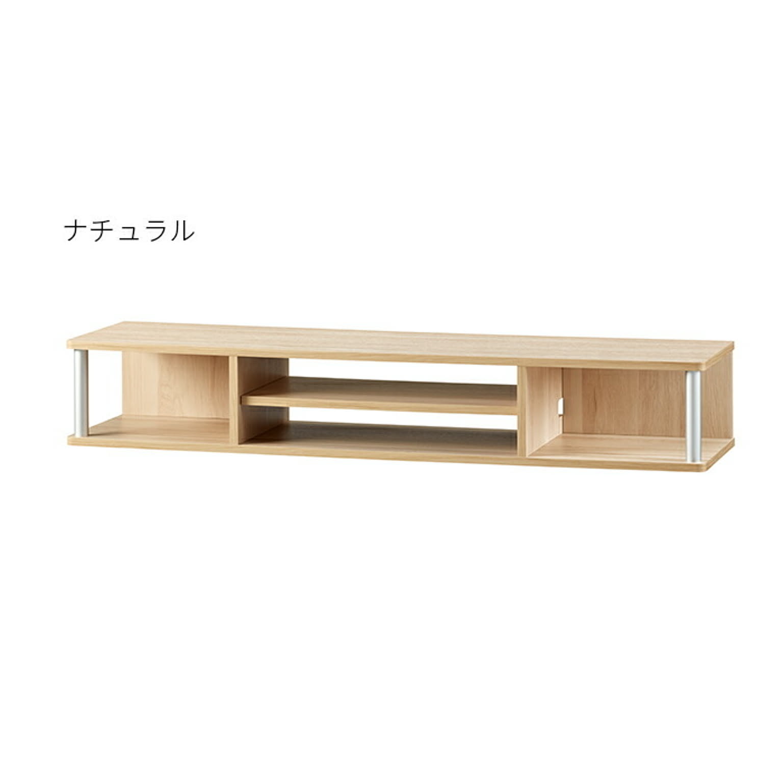 朝日木材加工 AS-110CTW テレビ台 完成品 幅1100x奥行290x高さ180mm ナチュラル