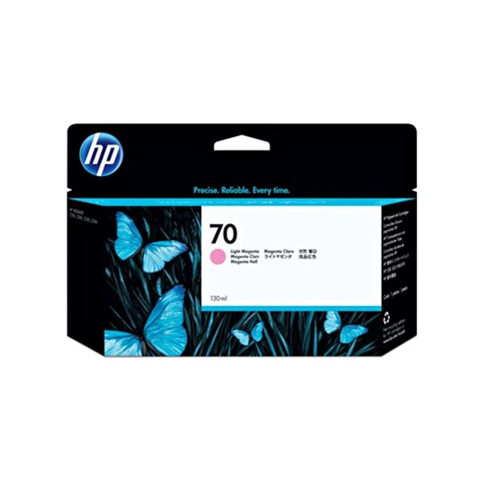 高質で安価 ＨＰ ＨＰ７０ インクカートリッジ ライトマゼンタ １３０ｍｌ 顔料系 Ｃ９４５５Ａ １個 インクカートリッジ、トナー 