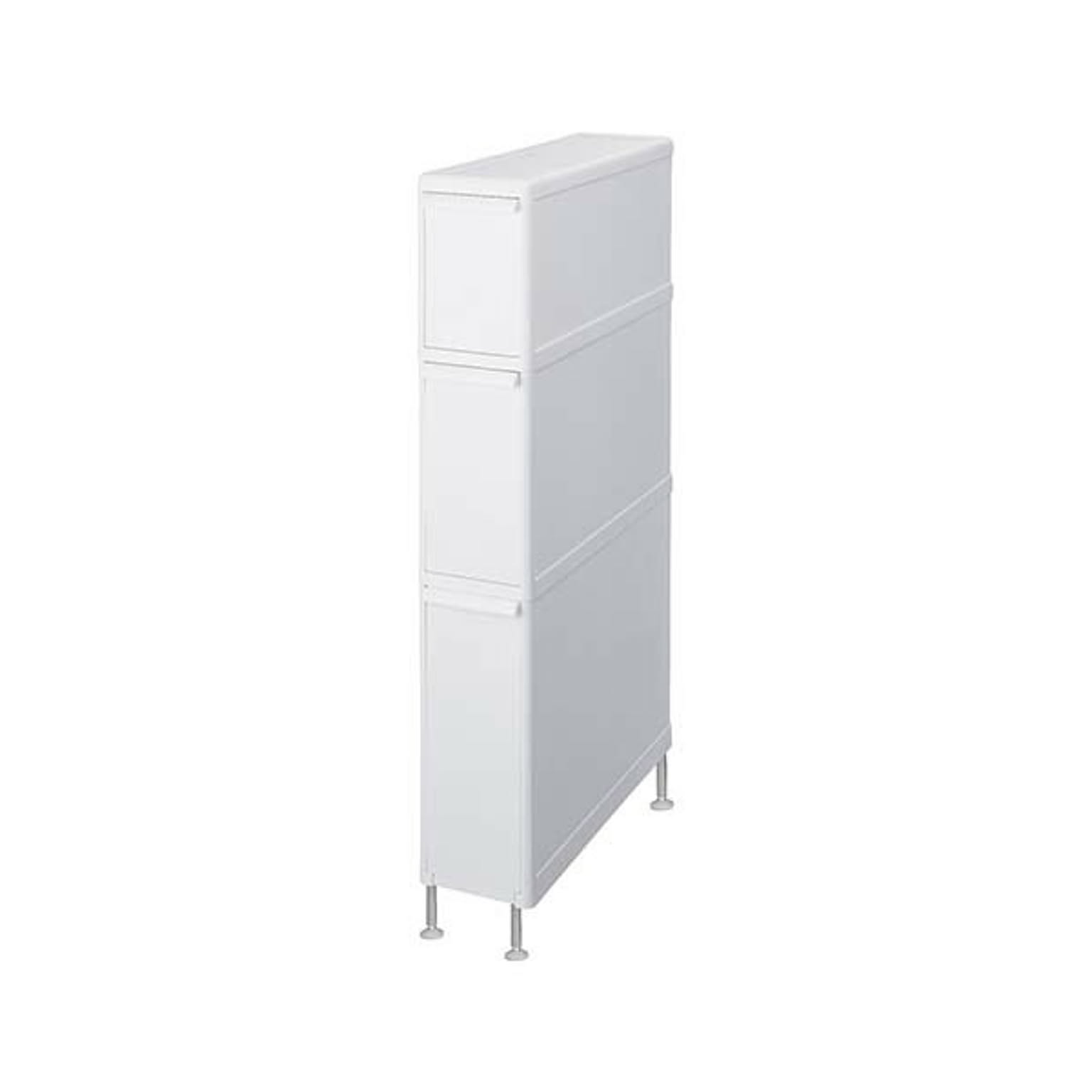 like-it ライクイット スリムストレージシリーズ ファイントールストッカー アジャスター付き FTS-111LA (幅14cm) 収納 引き出し 隙間収納 段差対応 スリム 省スペース シンプル