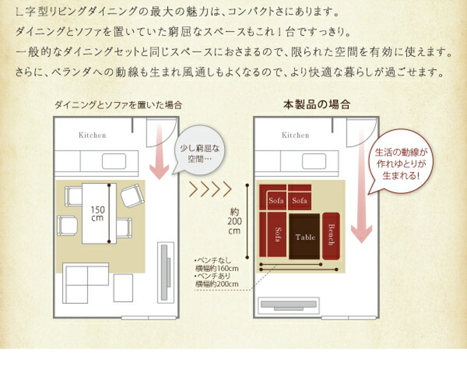 ダイニングテーブル