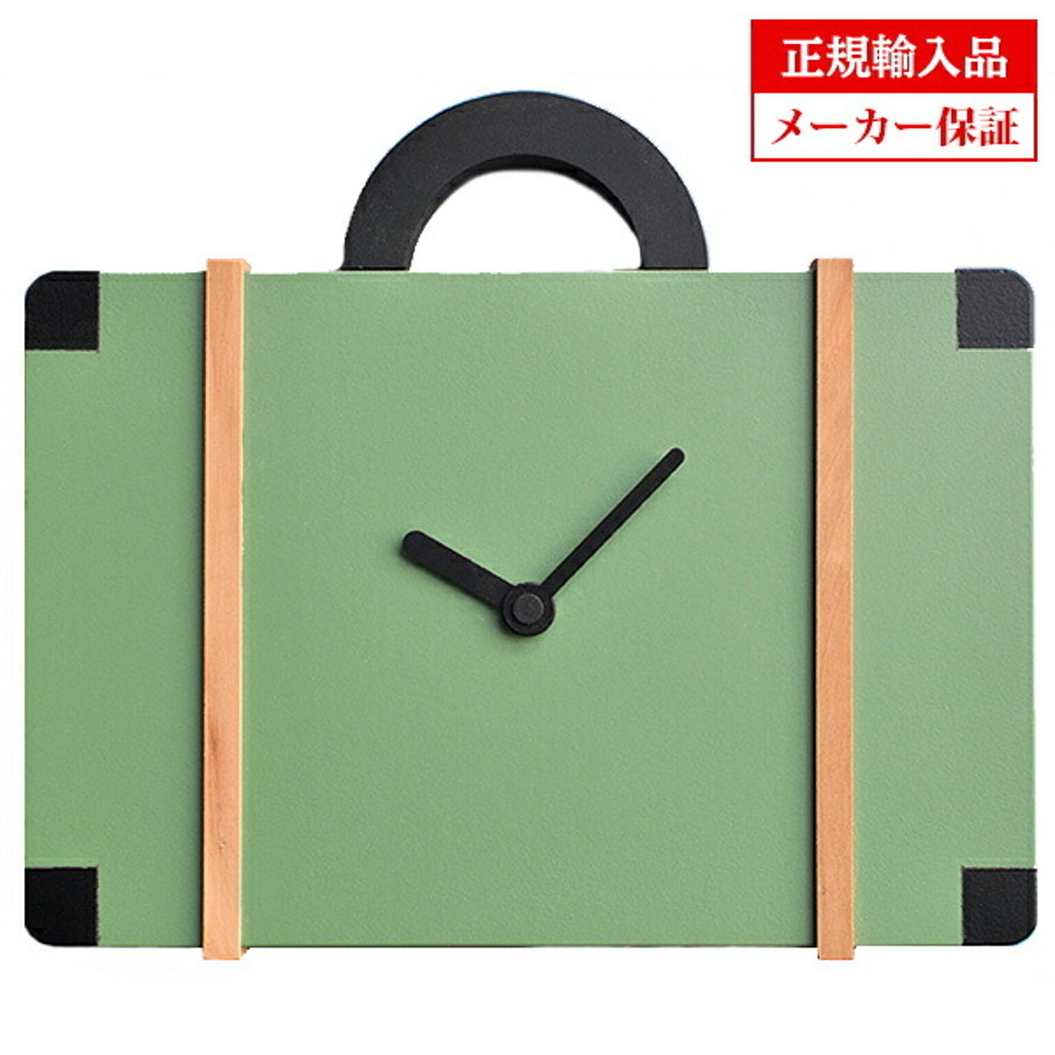 【正規輸入品】イタリア ピロンディーニ Pirondini ART016 木製 クオーツ 掛け時計 Bag 016