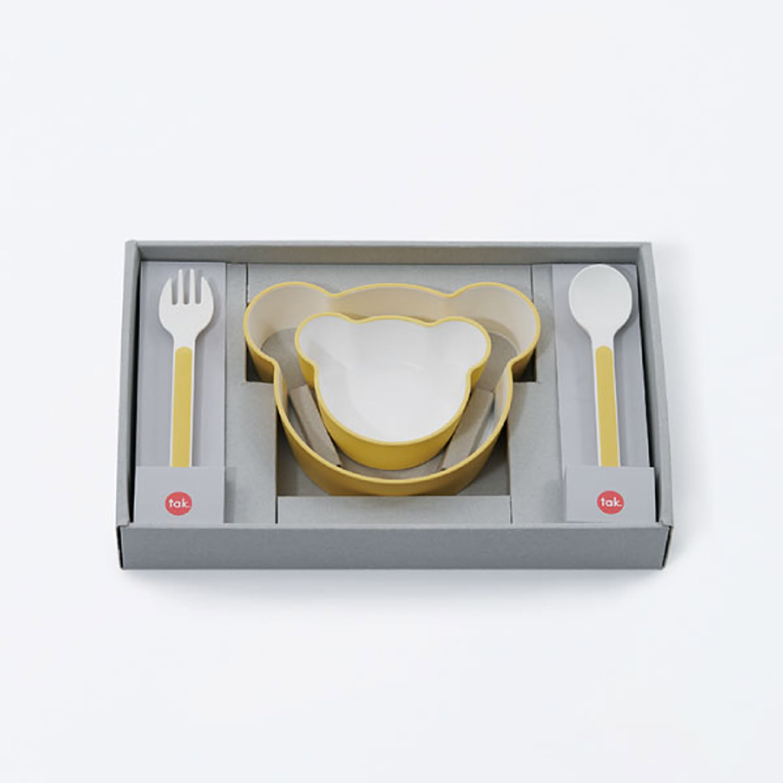 tak.　KIDS DISH　gift box　bear mine