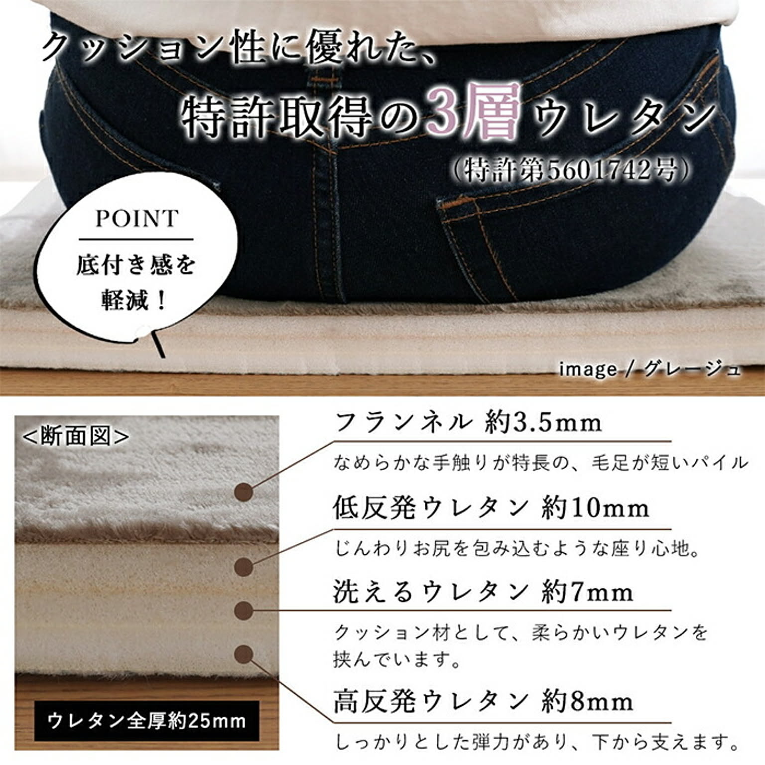 チェアパッド・円座クッション