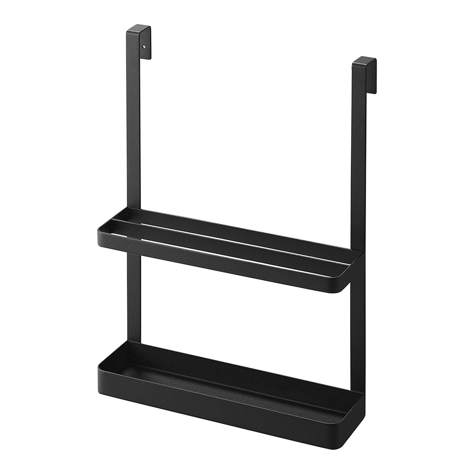 tower タワー (山崎実業) 引っ掛け宿題＆タブレットPCラック Notebook & Laptop Rack with Hooks リビング学習 収納 ラック 子供部屋 玄関 フック 文房具