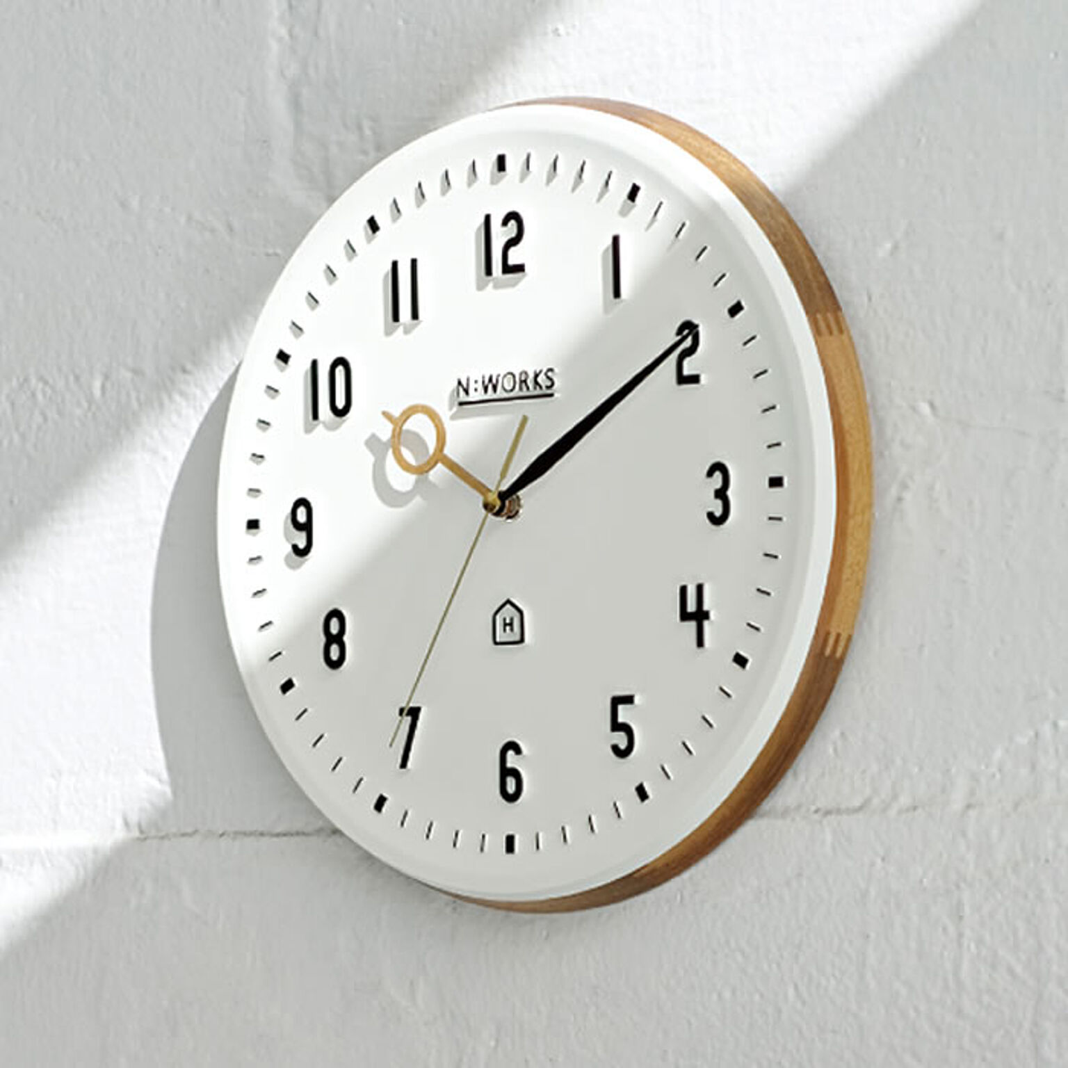 壁掛け時計 ウォールクロック インターフォルム ケンピ CL-3931