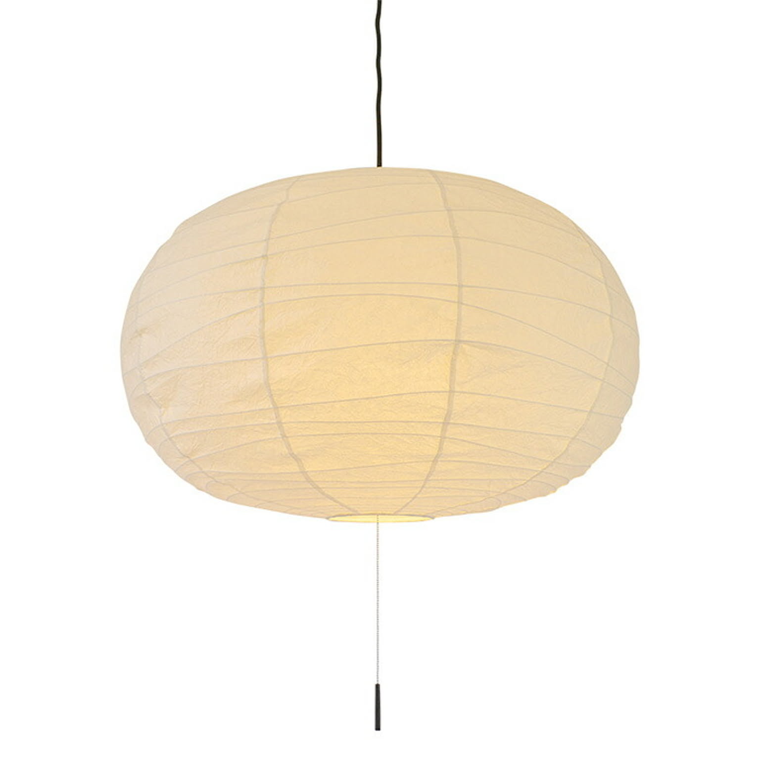 3灯 和紙 ペンダントライト cloud 揉み紙 電球付属なし シェードサイズ 幅700x奥行700x高さ430mm 彩光デザイン