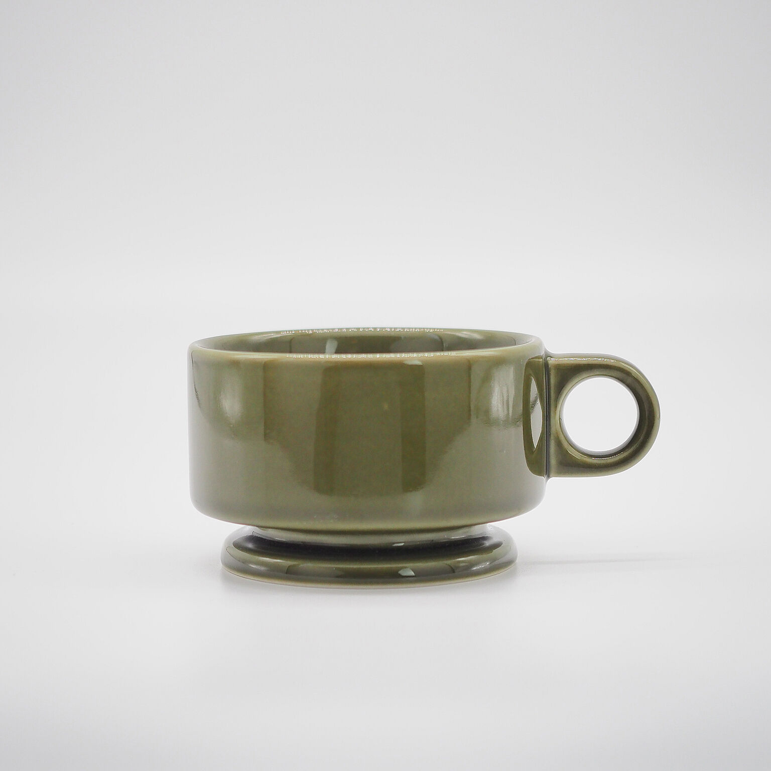 Smith Stacking Footed Soup Mug グリーン