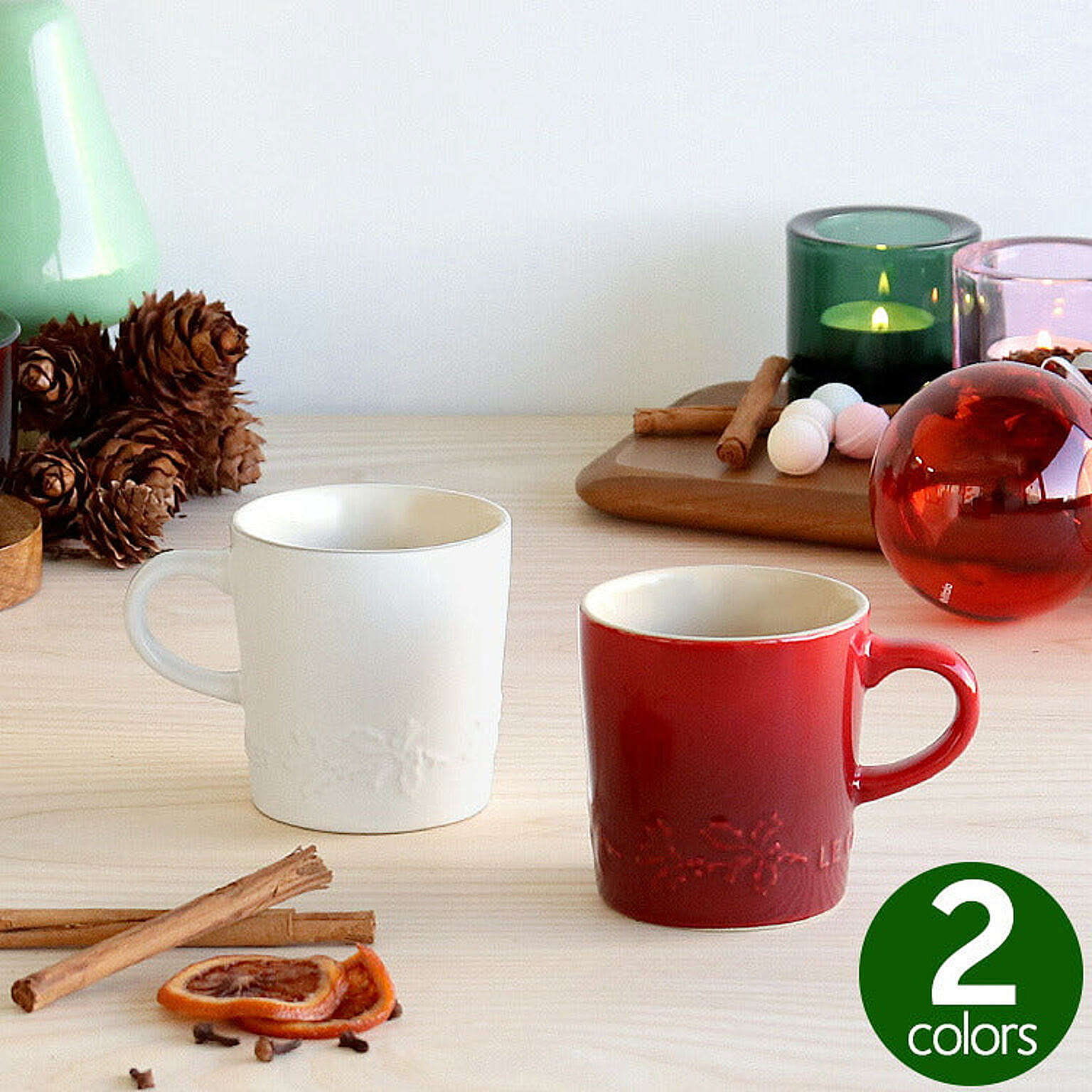 ルクルーゼ(ル・クルーゼ) クリスマス限定 マグ ホーリーレリーフ 200ml Le Creuset HOLY 通販 家具とインテリアの通販【RoomClipショッピング】