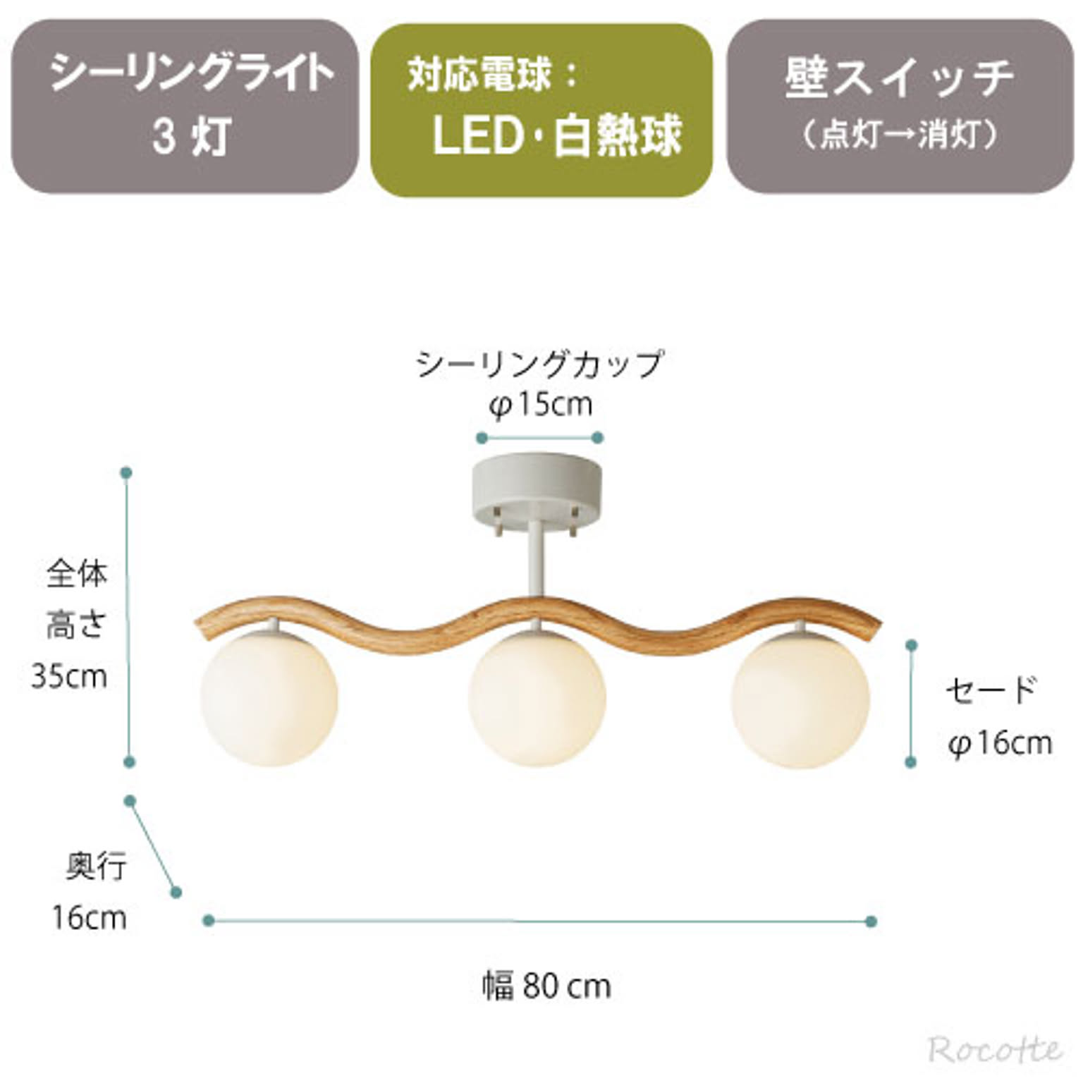 シーリングライト