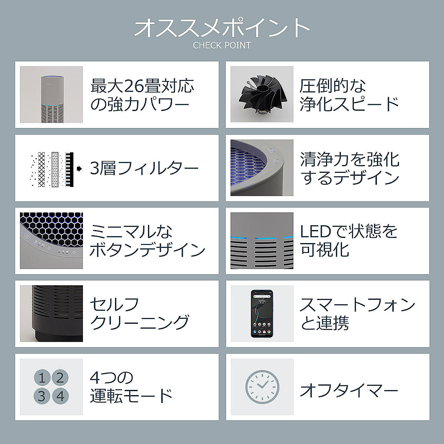 空気清浄機・除湿機