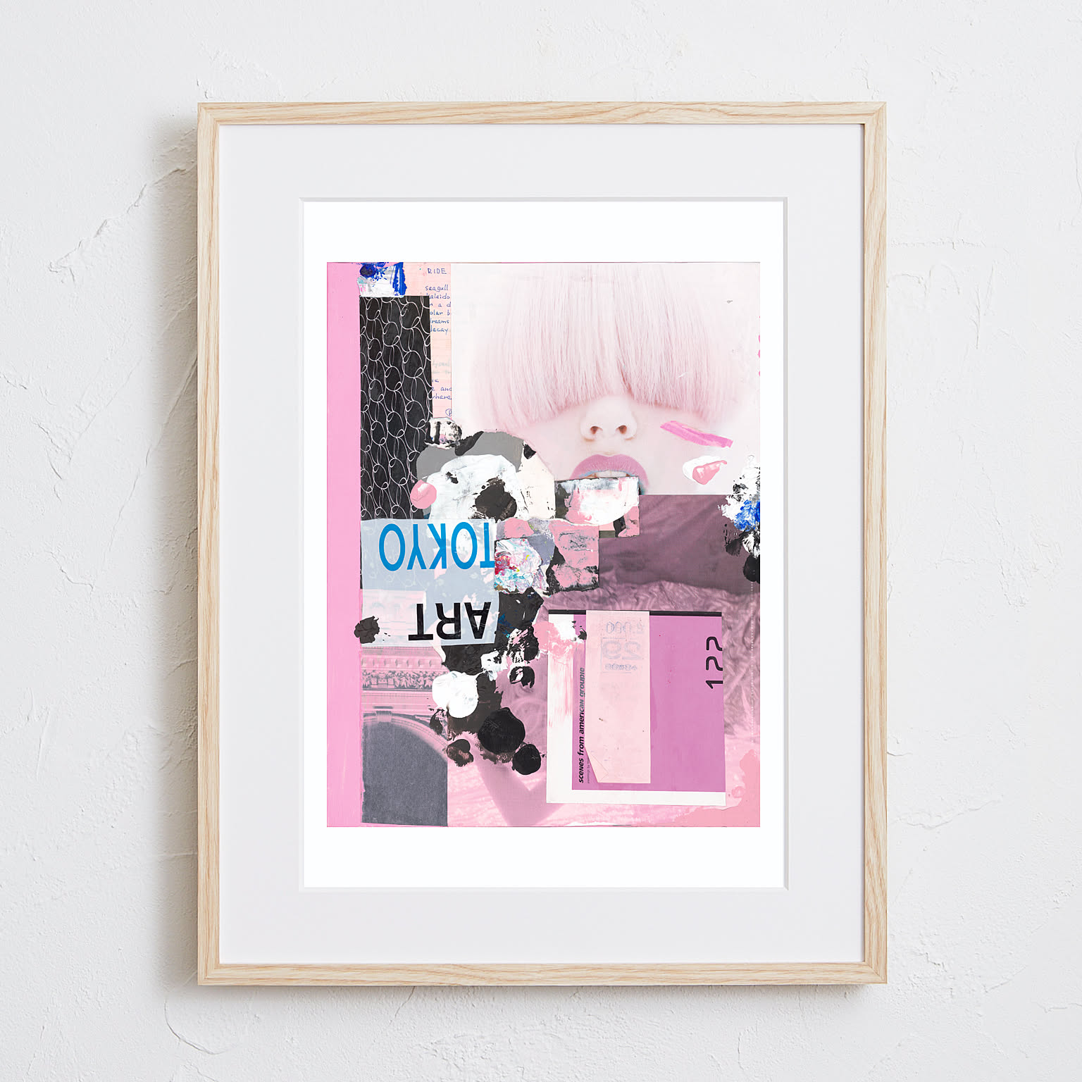 Fancy Art 抽象画 雑誌 おしゃれコラージュ 現代アート Fancy Art 抽象画 雑誌 おしゃれコラージュ 現代アート