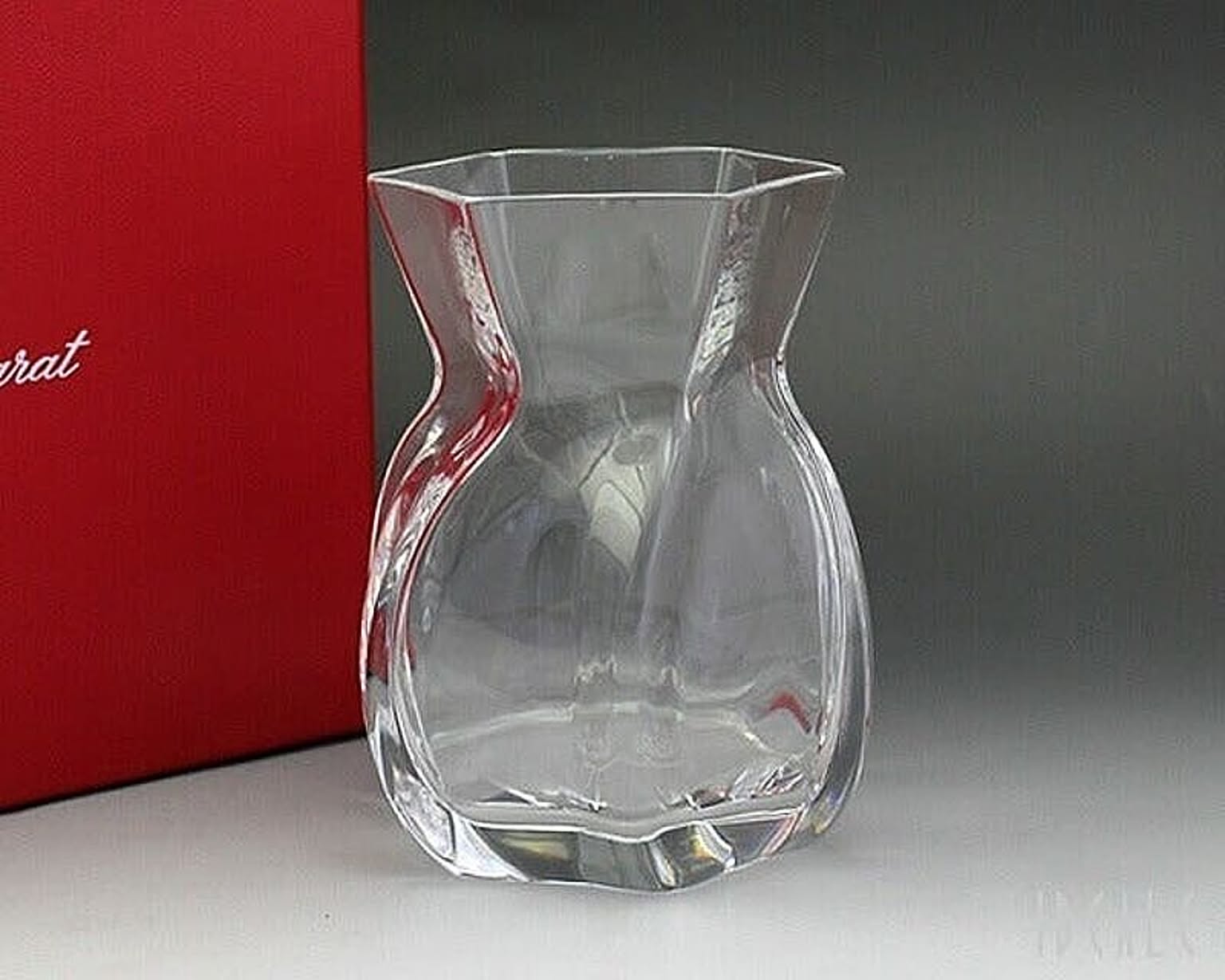 Baccarat バカラ スパイラル 花瓶 フラワーベース 花器 露 Baccarat バカラ スパイラル 花瓶 フラワーベース 花器 露
