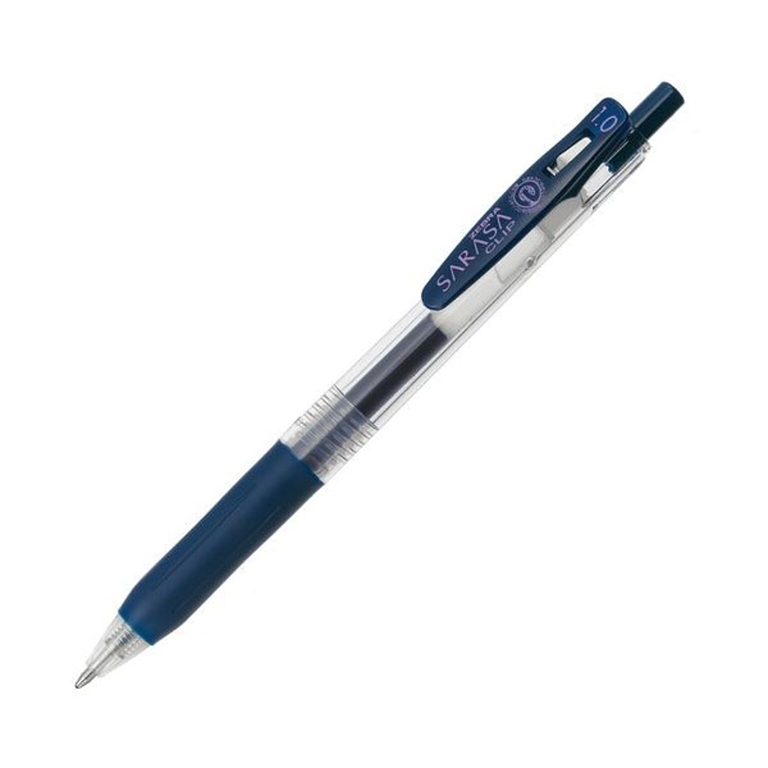 (まとめ) ゼブラ ゲルインクボールペン サラサクリップ 1.0mm ブルーブラック JJE15-FB 1本  【×100セット】