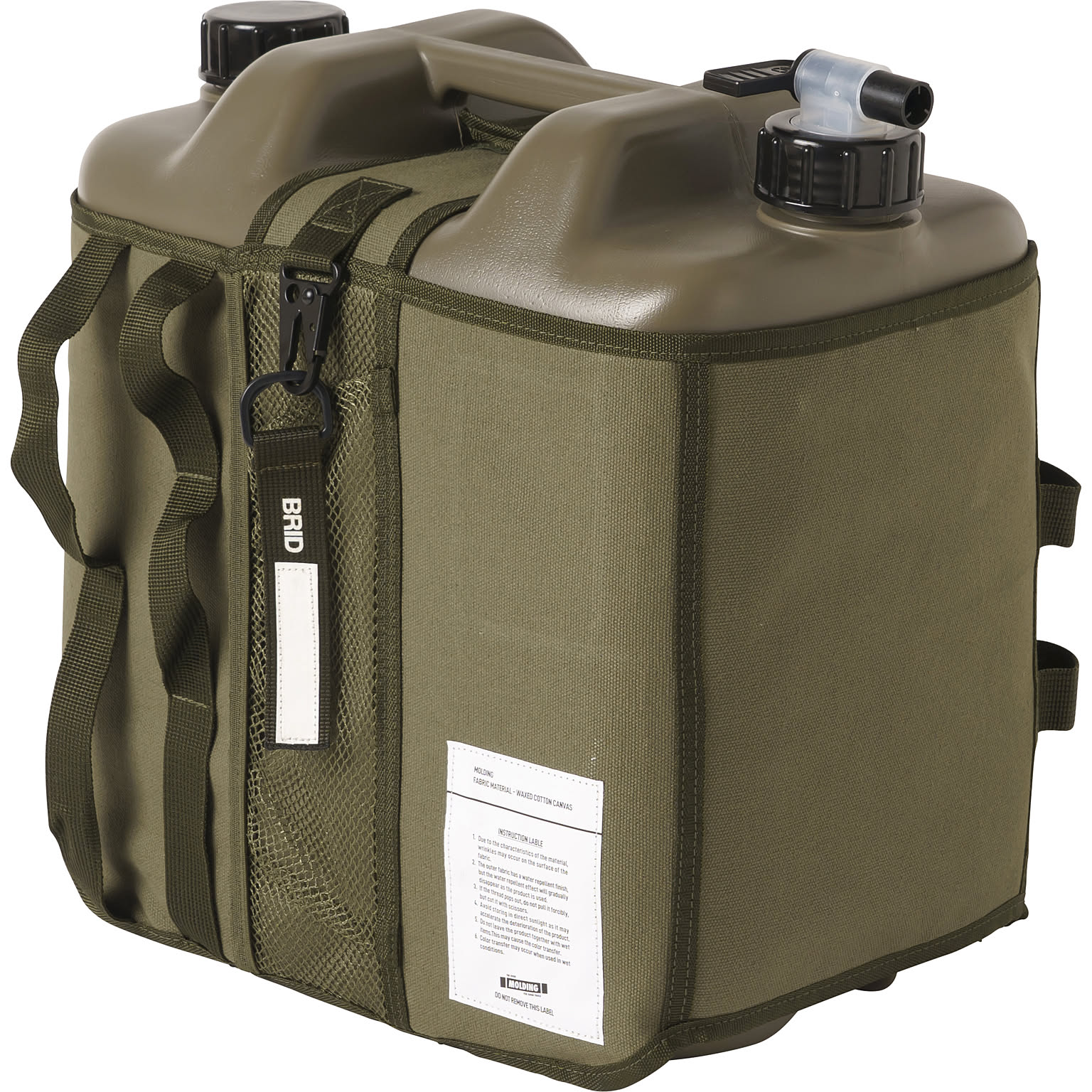 【BRID/ブリッド】MOLDING WATER TANK 20L with COVER モールディング ウォータータンク  20L カバー付き