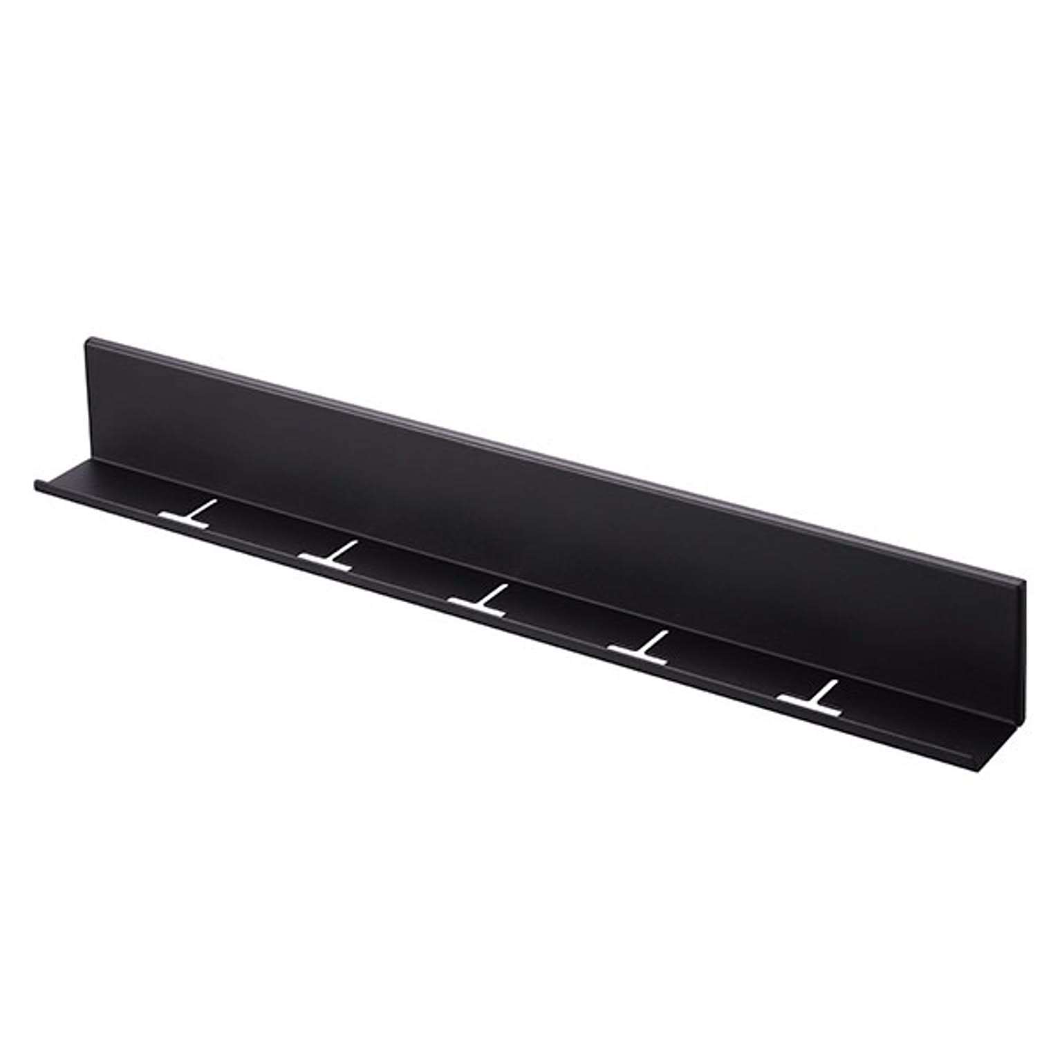tower タワー (山崎実業) 石こうボード壁対応タブレット＆ブック棚 Wall-Mounted Tablet Shelf 本棚 ブックシェルフ ベッドサイド 寝室 スマホ 収納 小物 スチール