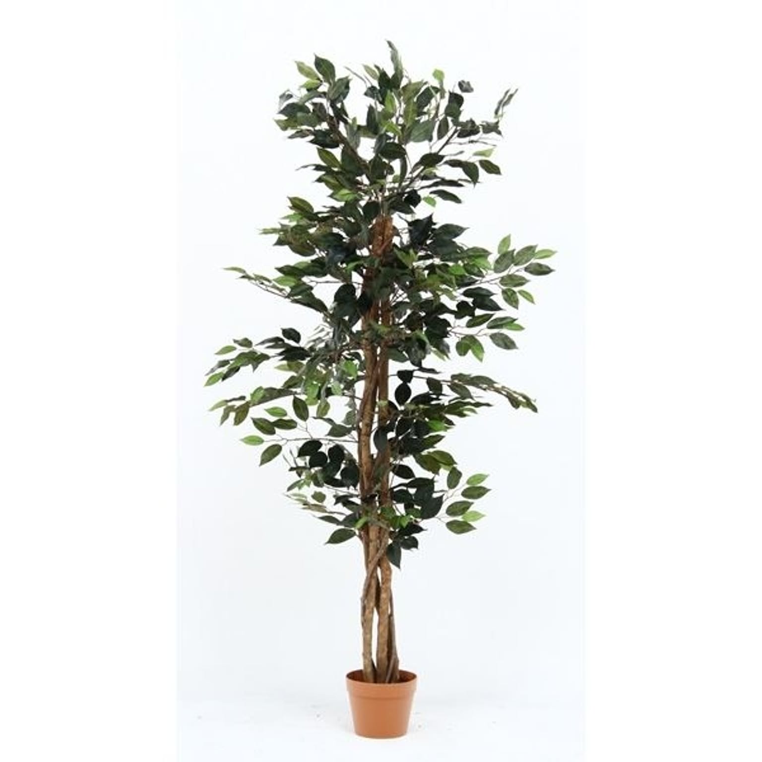 観葉植物 造花 約幅60cm フィカス 6号鉢対応 690 A 52661 インテリアグリーン リビング 店舗 ショップ お店