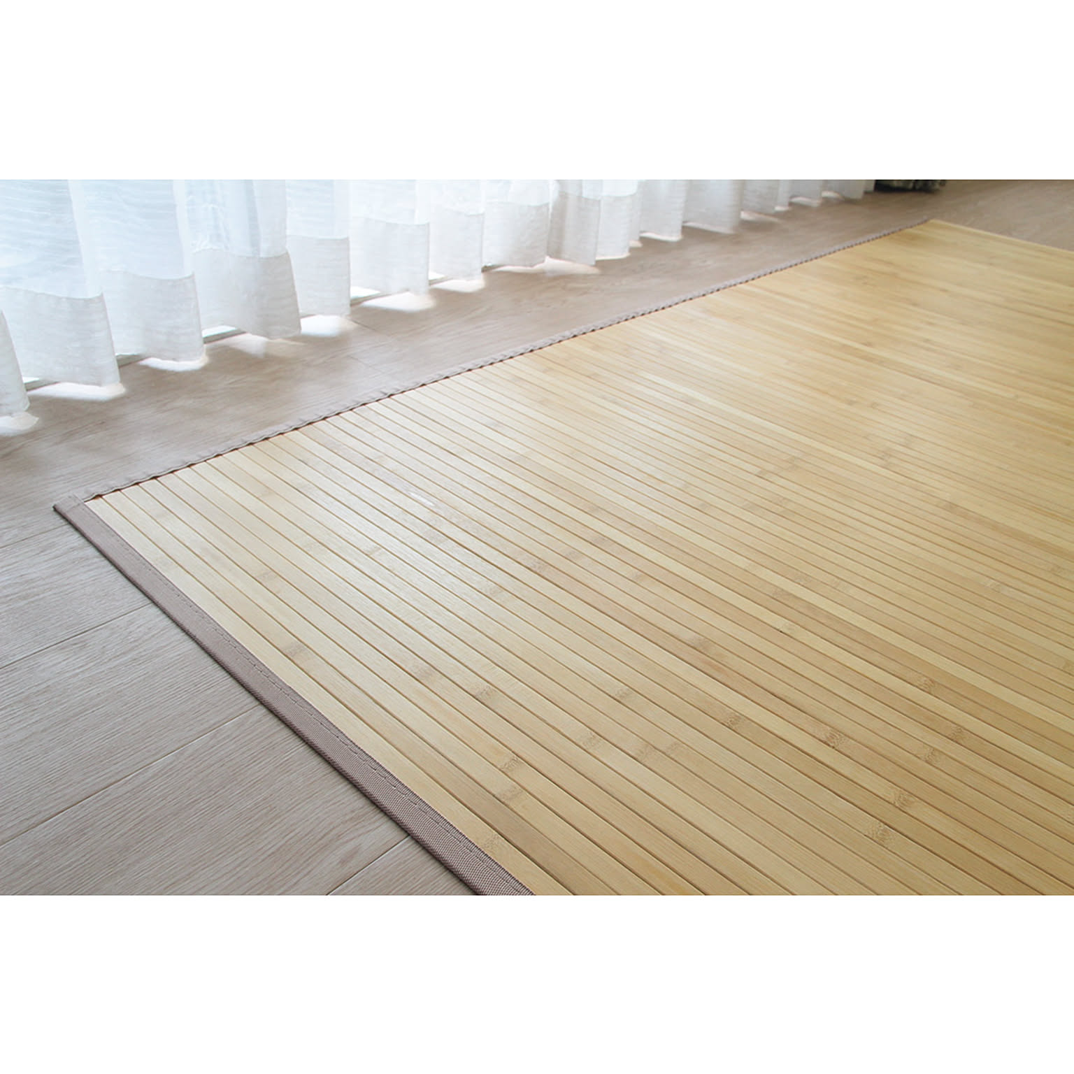 竹ラグ ウッディ natural taste bamboo rug