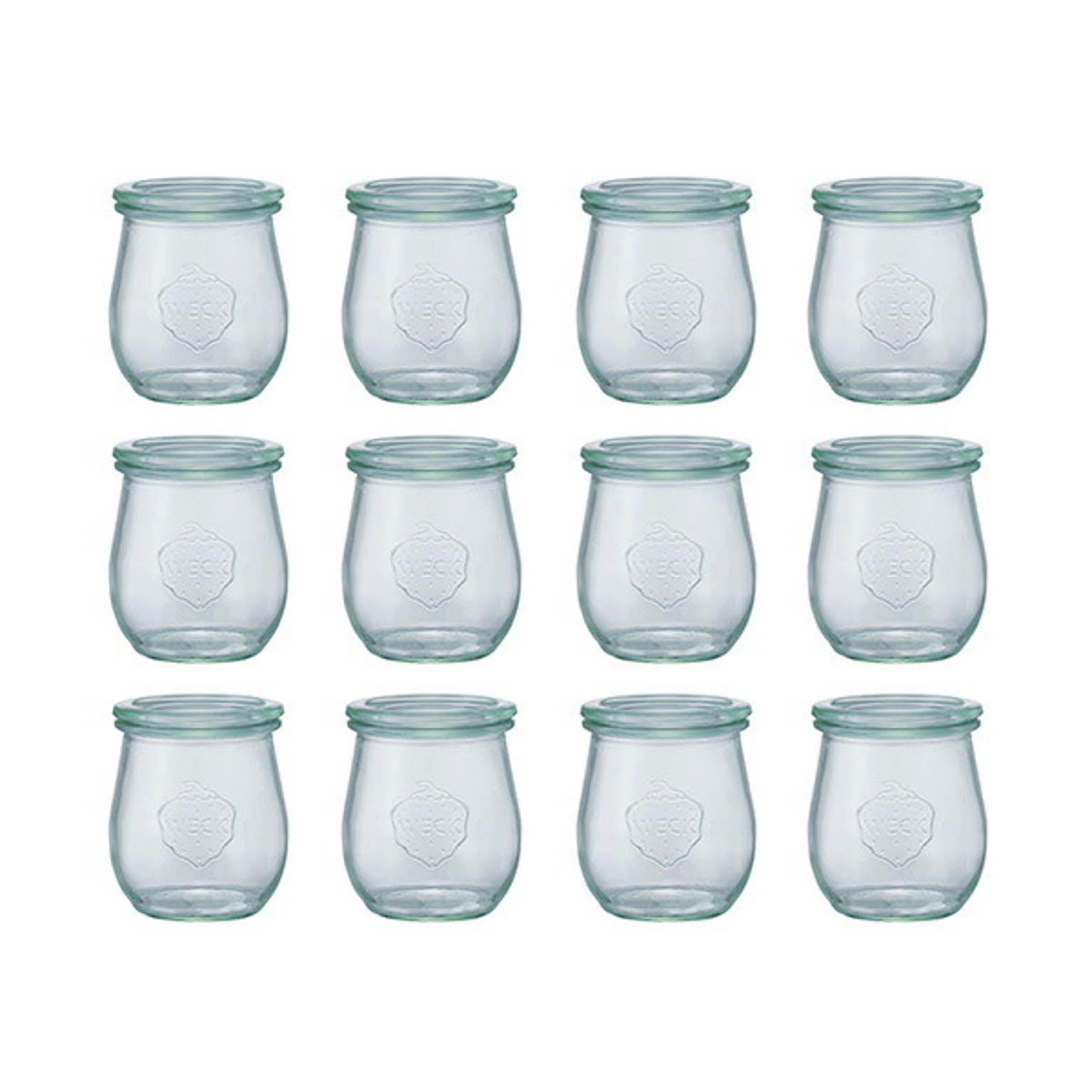 チューリップシェイプ 200ml 12個セット WECK マークスインターナショナル WE-762