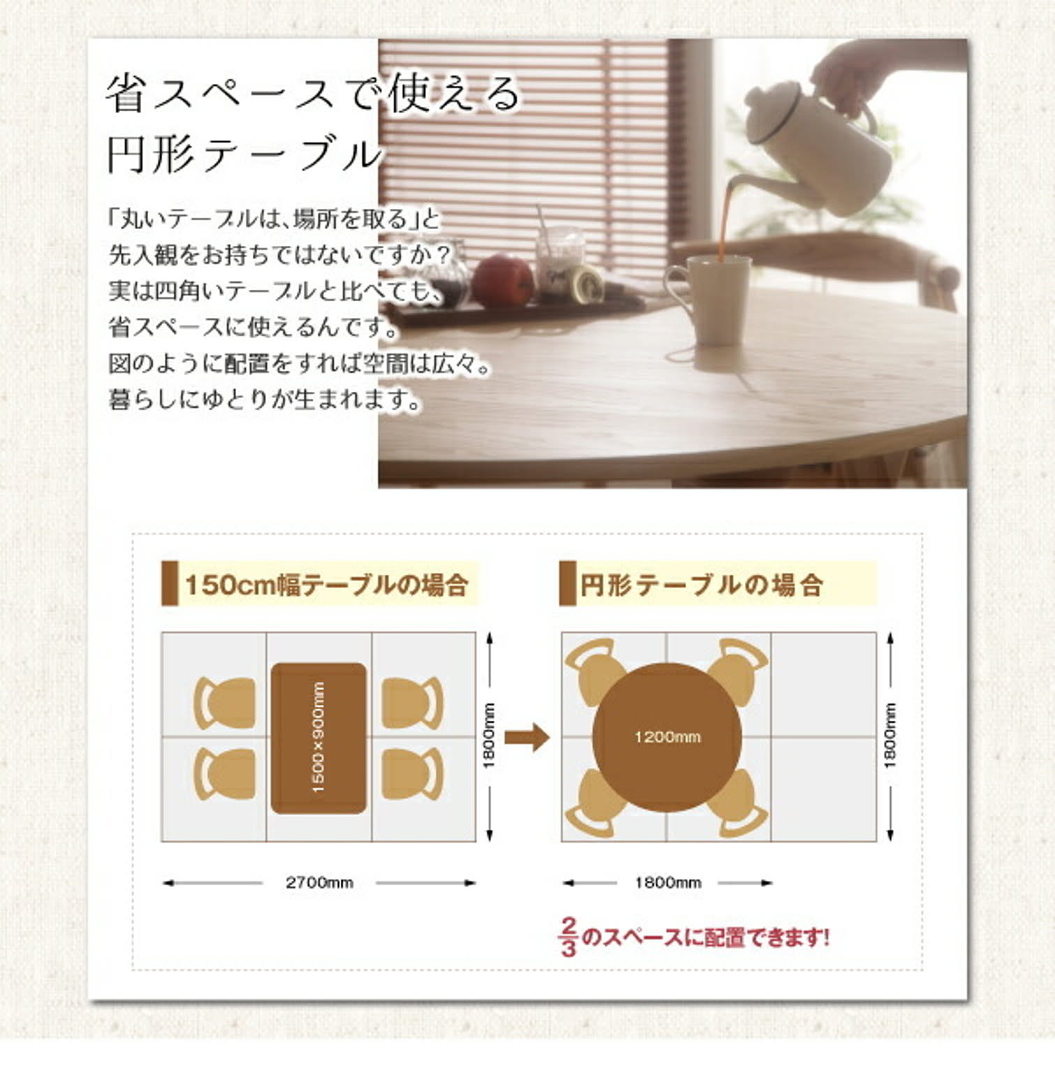 ダイニングテーブル