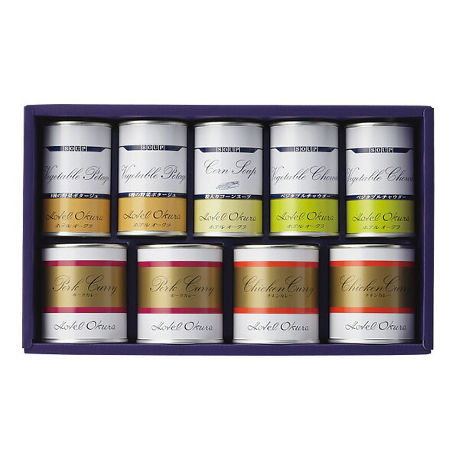 ホテルオークラ スープ缶詰＆調理缶詰 詰合せ |HO−50SHスープ