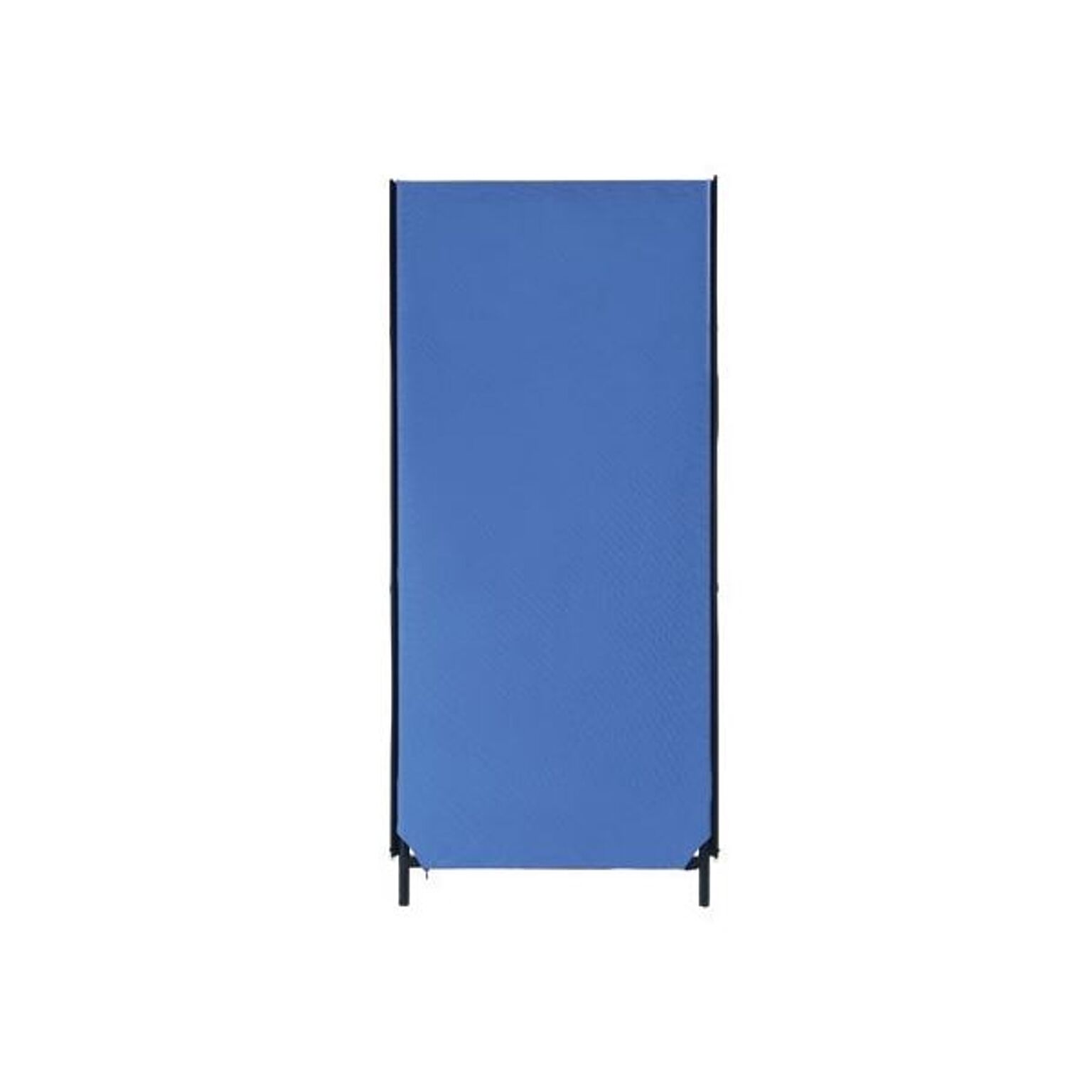 林製作所 ZIP2パーティション(パーテーション/衝立) 幅700mm×高さ1615mm アジャスター付き クロス洗濯可 YSNP70M-BL ブルー