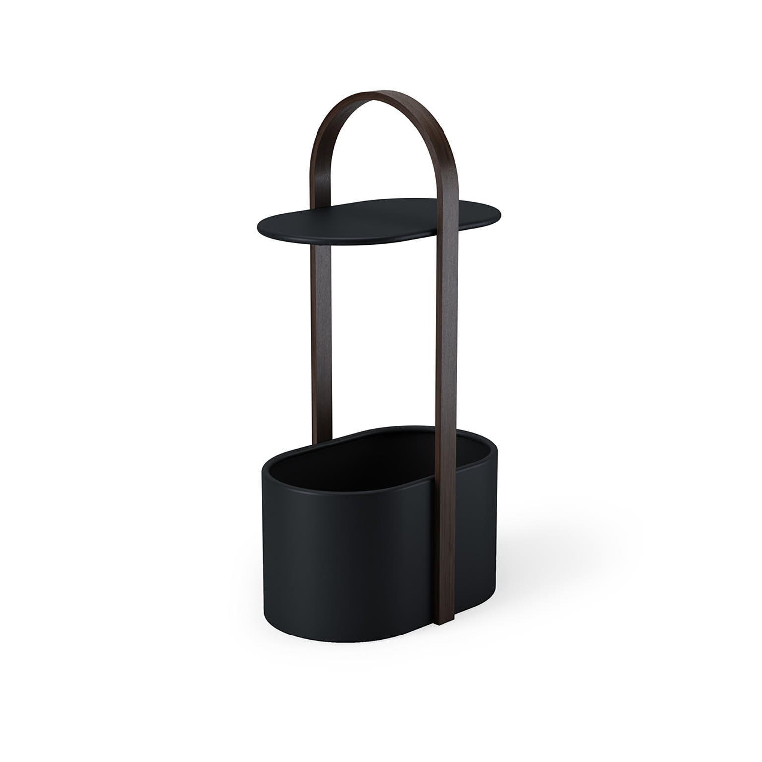 Umbra アンブラ Bellwood Storage Table ハブ ストレージテーブル / サイドテーブル ベッドサイド 収納付き ケーブルガイド ハンドル