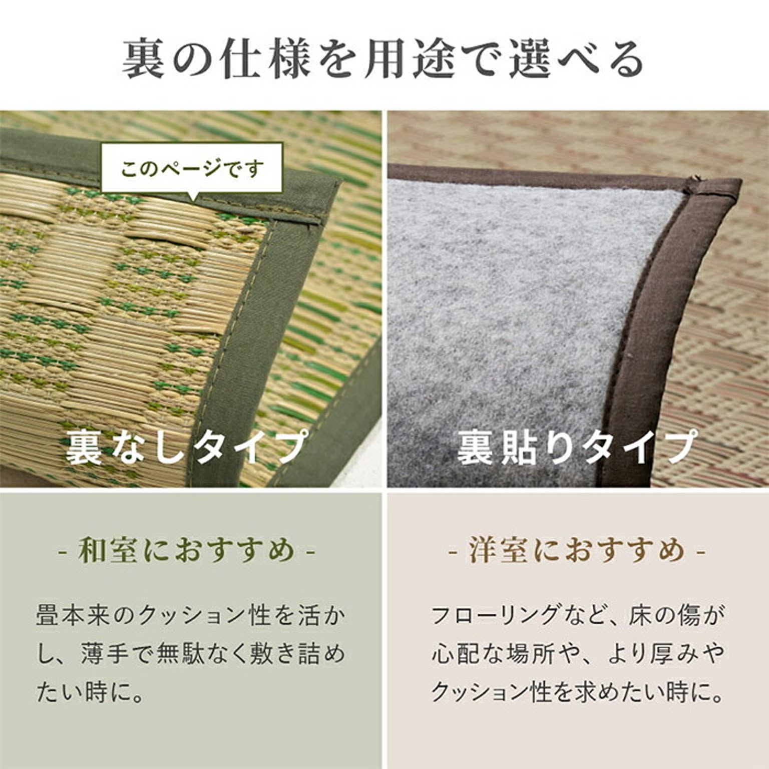 ござ・い草ラグ