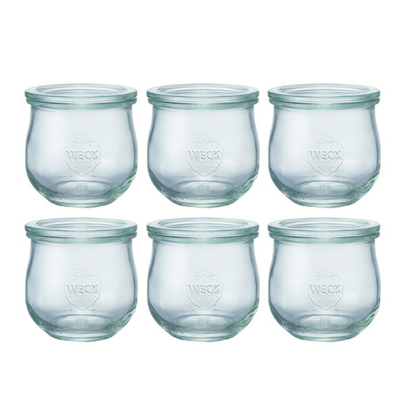 チューリップシェイプ 370ml 6個セット WECK マークスインターナショナル WE-746