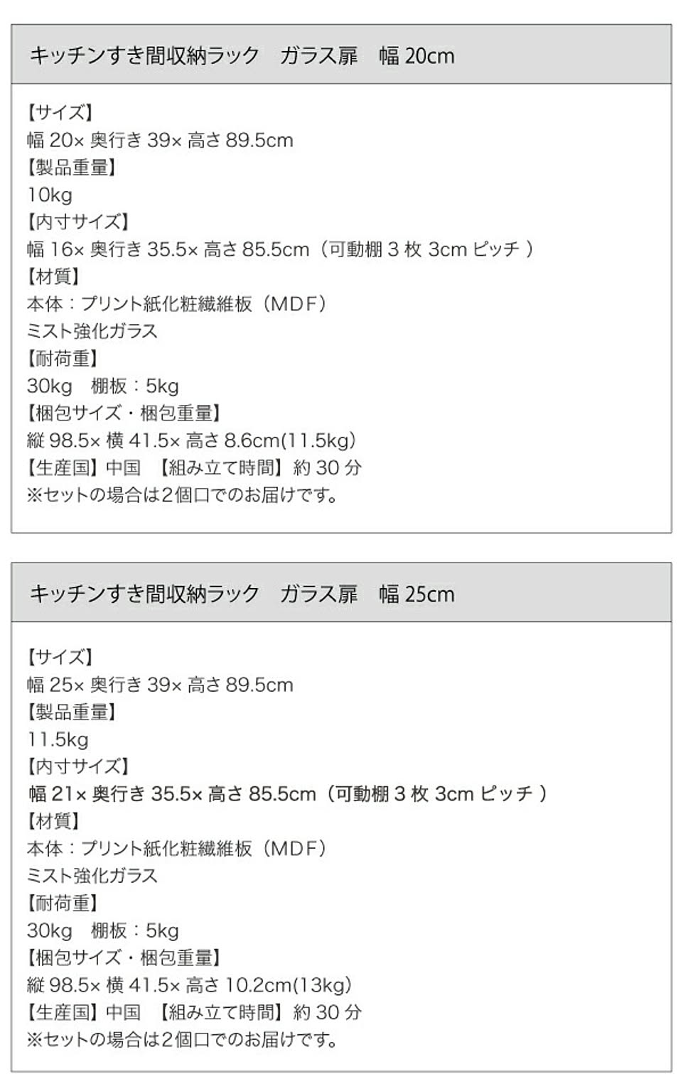 キッチンストッカー