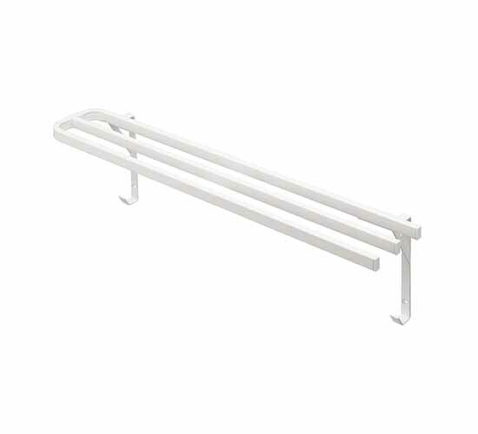 tower タワー (山崎実業) ウォールバスタオルハンガー WALL MOUNTED SIDE-SLIDING TOWEL HANGER タオルバー バスタオル掛け バスタオルホルダー