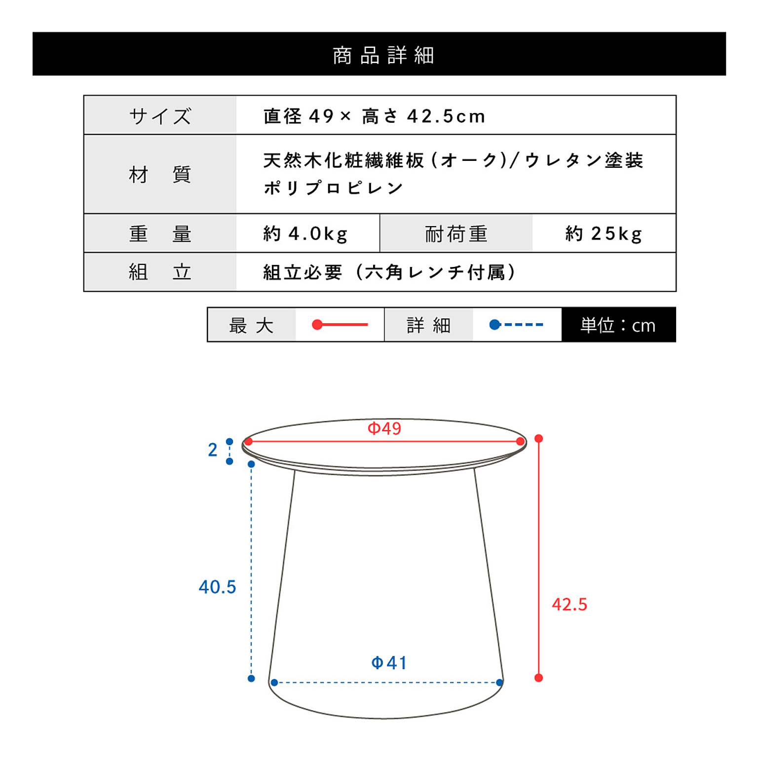 カフェテーブル・ティーテーブル