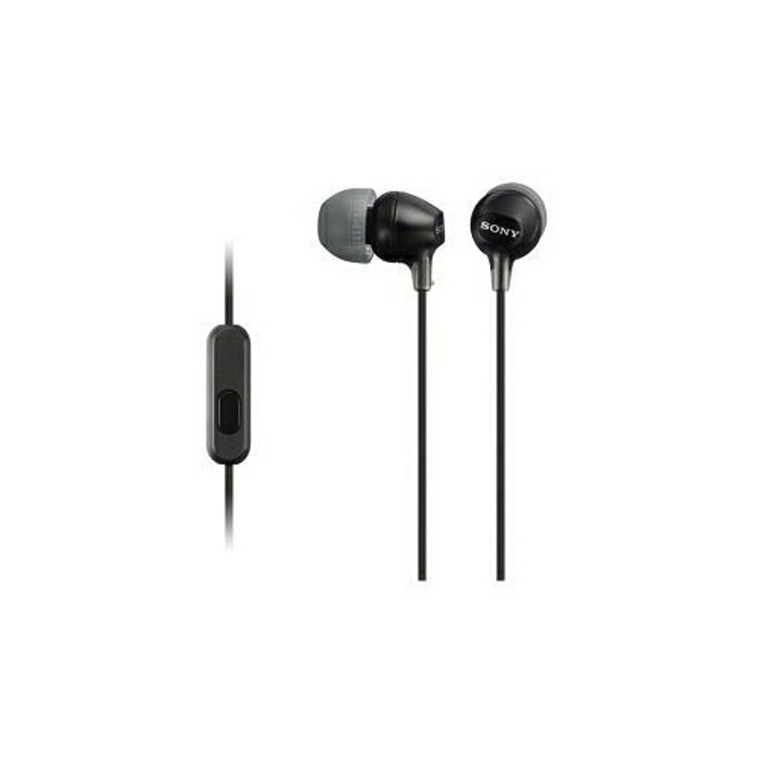 SONY 密閉型インナーイヤーレシーバー MDR-EX15AP(B)