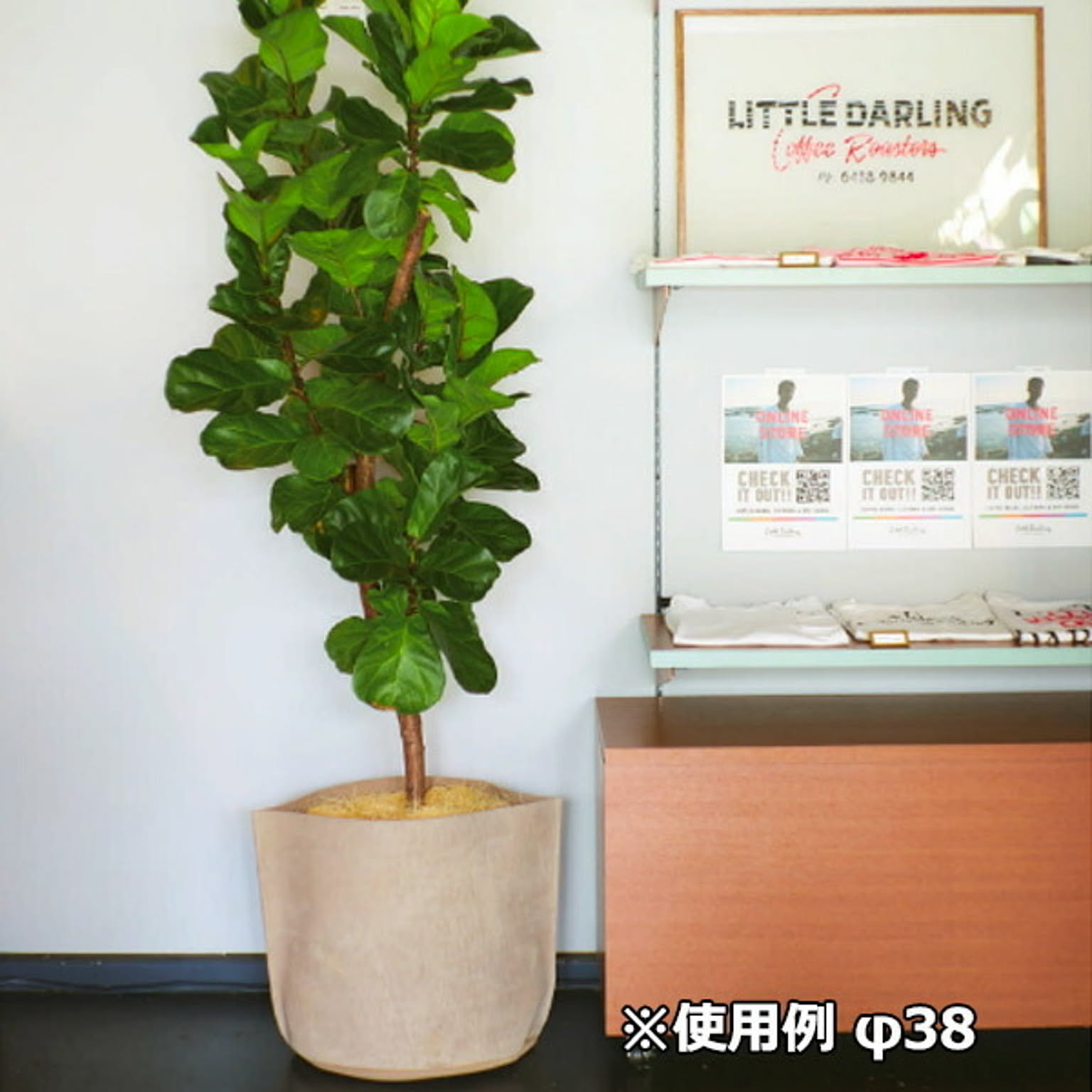 レザーポット 30 / FARM - 通販 | 家具とインテリアの通販【RoomClip