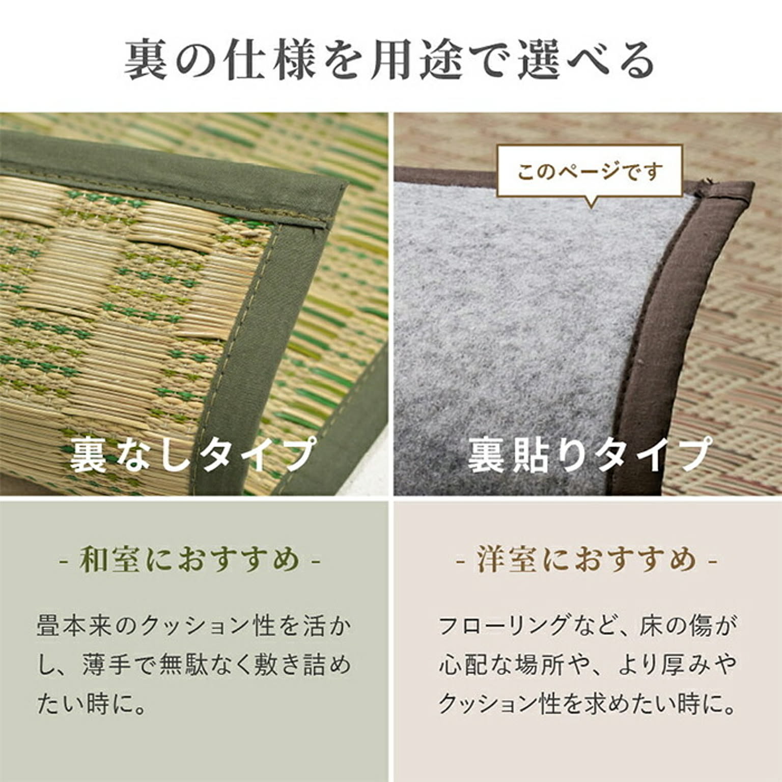 ござ・い草ラグ