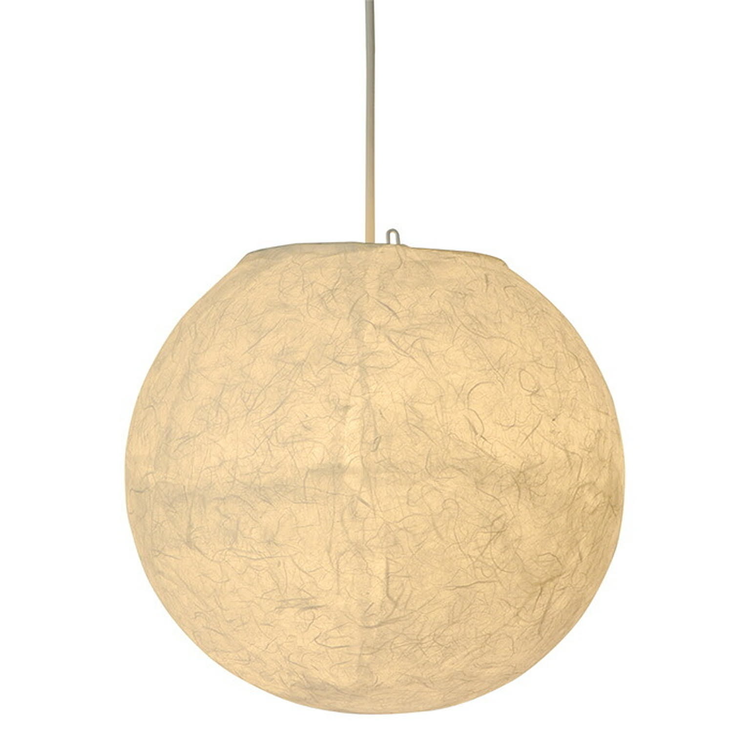 1灯 和紙 ペンダントライト balloon バルーン 電球付属なし シェードサイズ 幅340x奥行340x高さ320mm 彩光デザイン