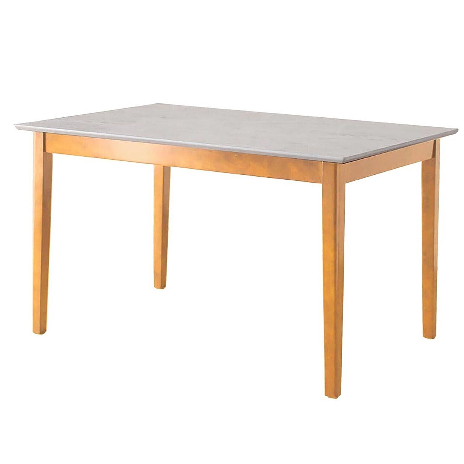 ダイニングテーブル マーブル 120cm 単品 ナチュラル ホワイト 北欧風 ダイニングテーブル テーブル 食卓テーブル 食卓 ダイニング 木製 大理石風 モダン