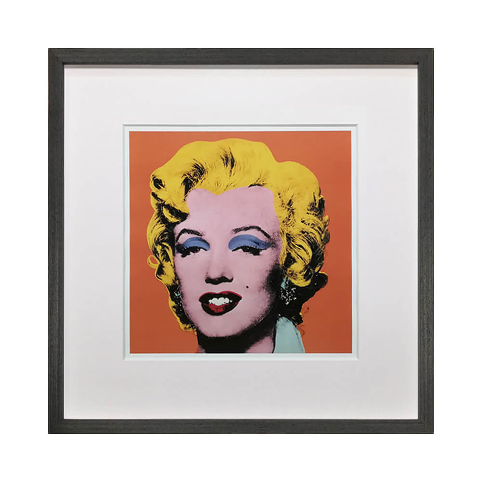 Andy Warhol（アンディ ウォーホル） Shot Orange Marilyn 1964 アートポスター（フレーム付き）  m12691