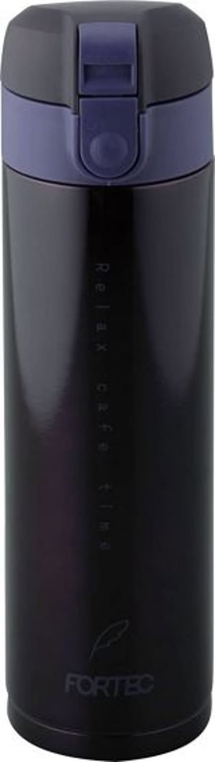 水筒 ワンタッチ栓 フェザースリムマグボトル 300ml 08992 フォルテック・パーク ダークパープル FPR-6846 和平フレイズ