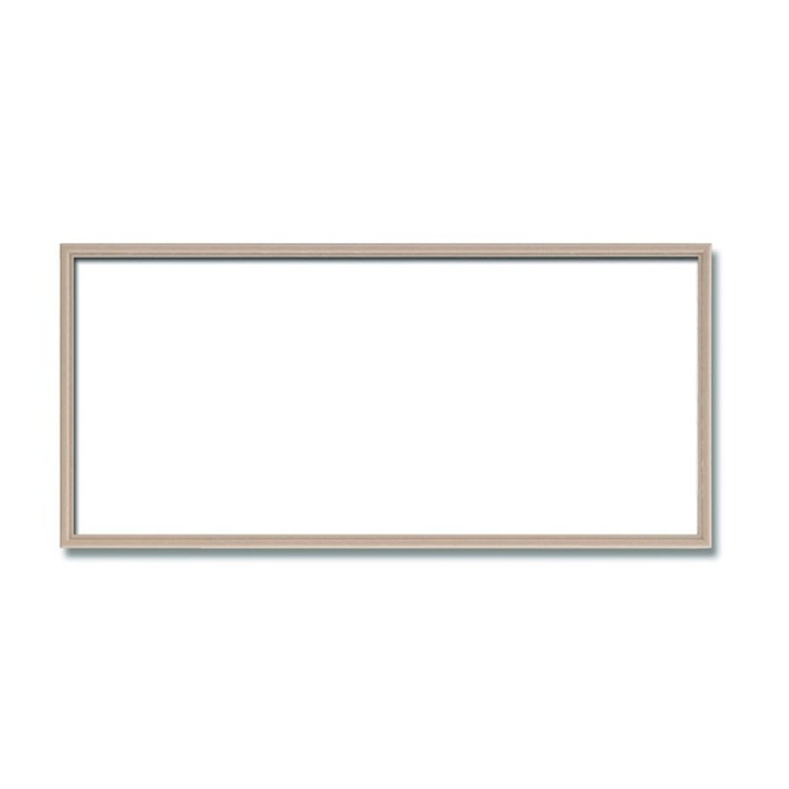 【長方形額】木製額 縦横兼用額 カラー4色展開 ■カラー長方形額（600×300mm） ピンクベージュ