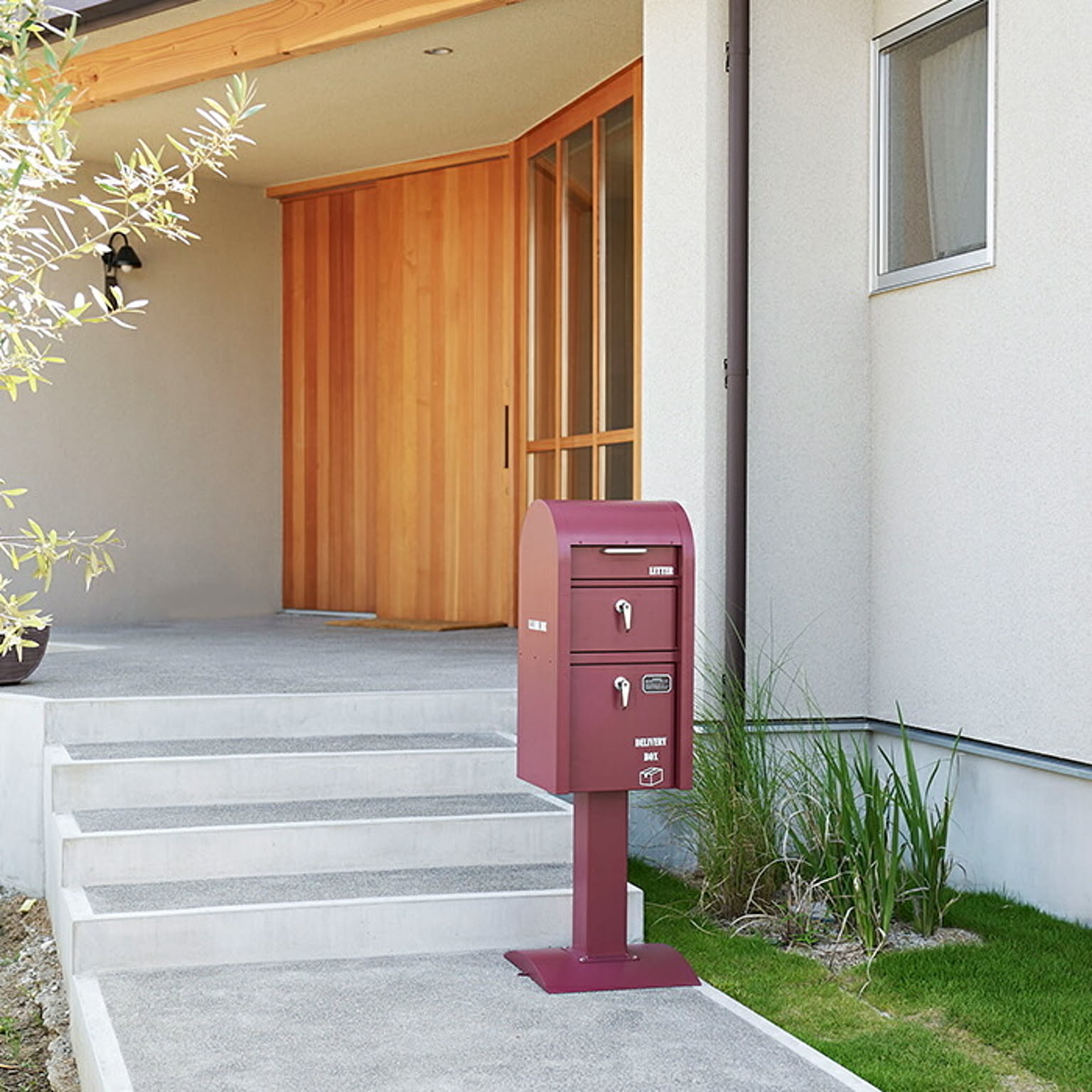 セトクラフト 宅配ボックス 戸建 後付け スタンド ポスト